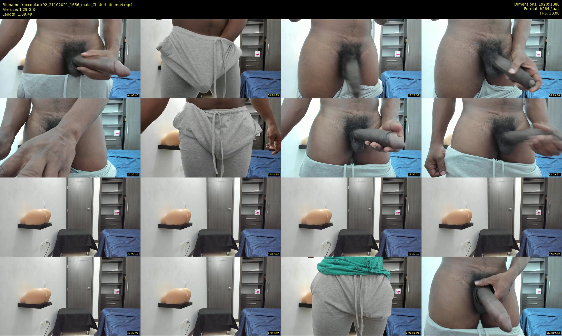 roccoblack02 — 70 minute Chaturbate male cam show recording, 1080p, Oct 21, 2021