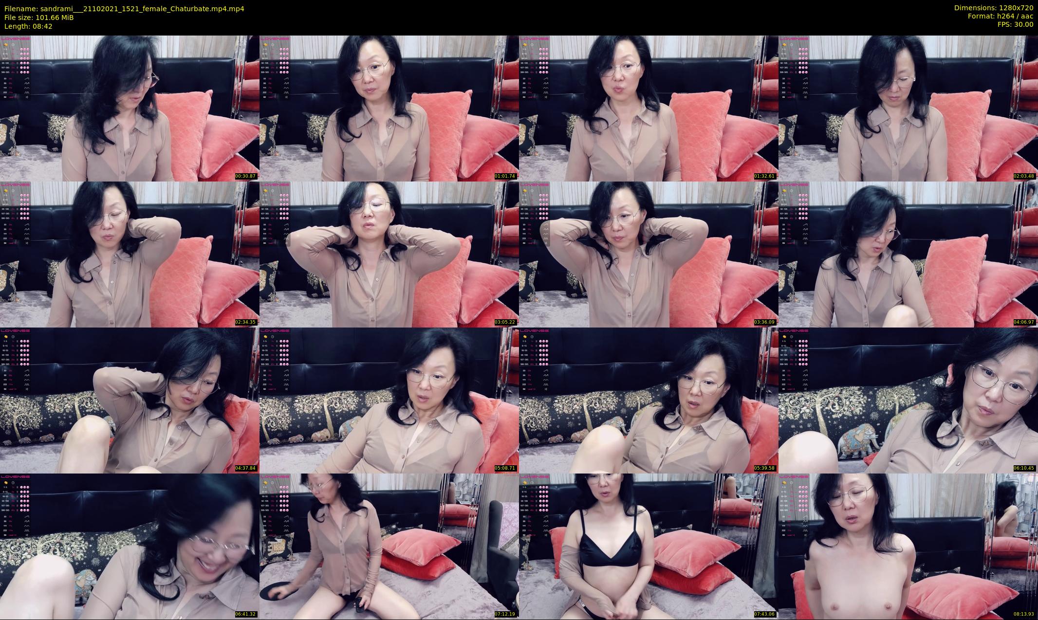 sandrami__ — 9 minute Chaturbate female cam show recording, 720p, Oct 21, 2021