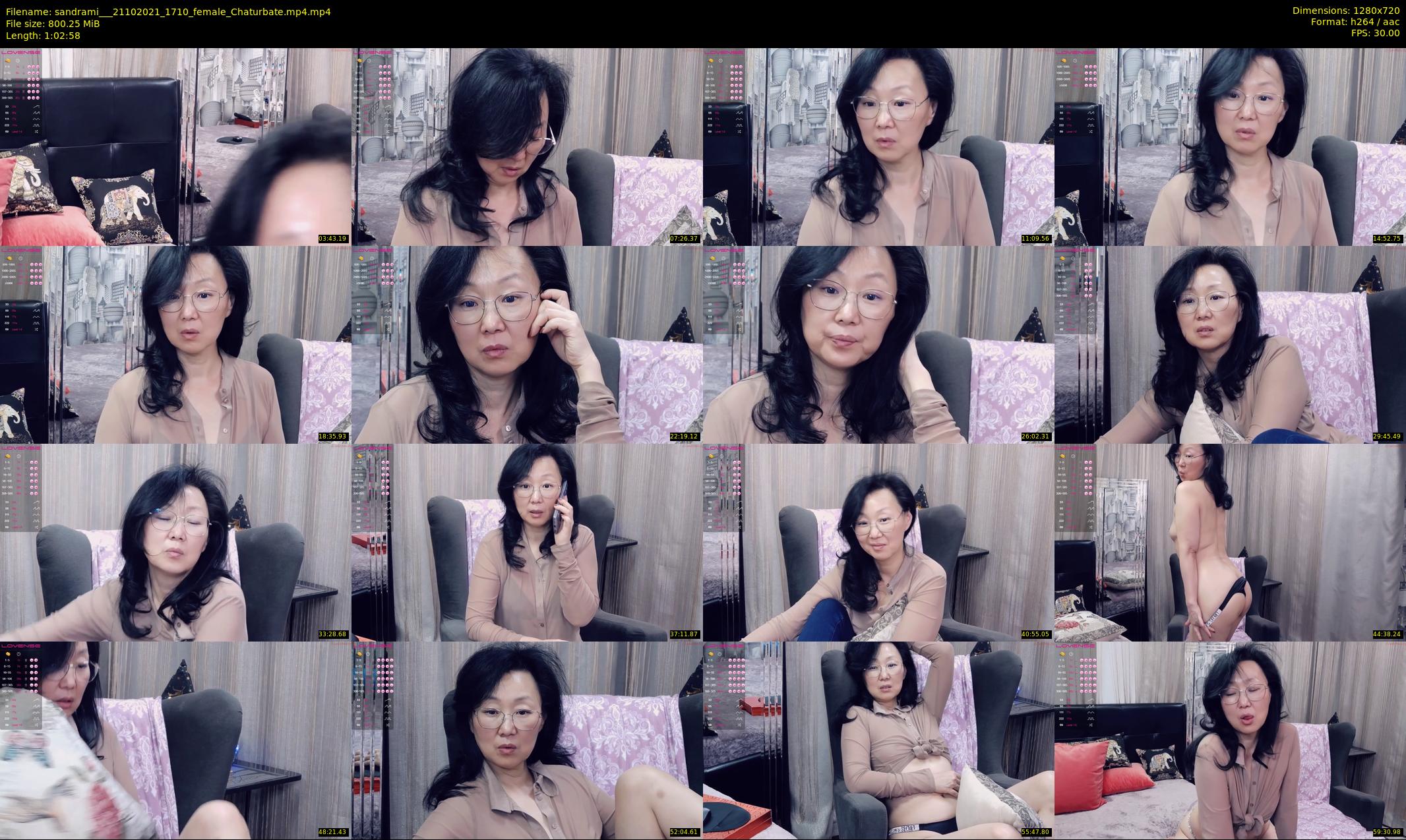 sandrami__ — 63 minute Chaturbate female cam show recording, 720p, Oct 21, 2021