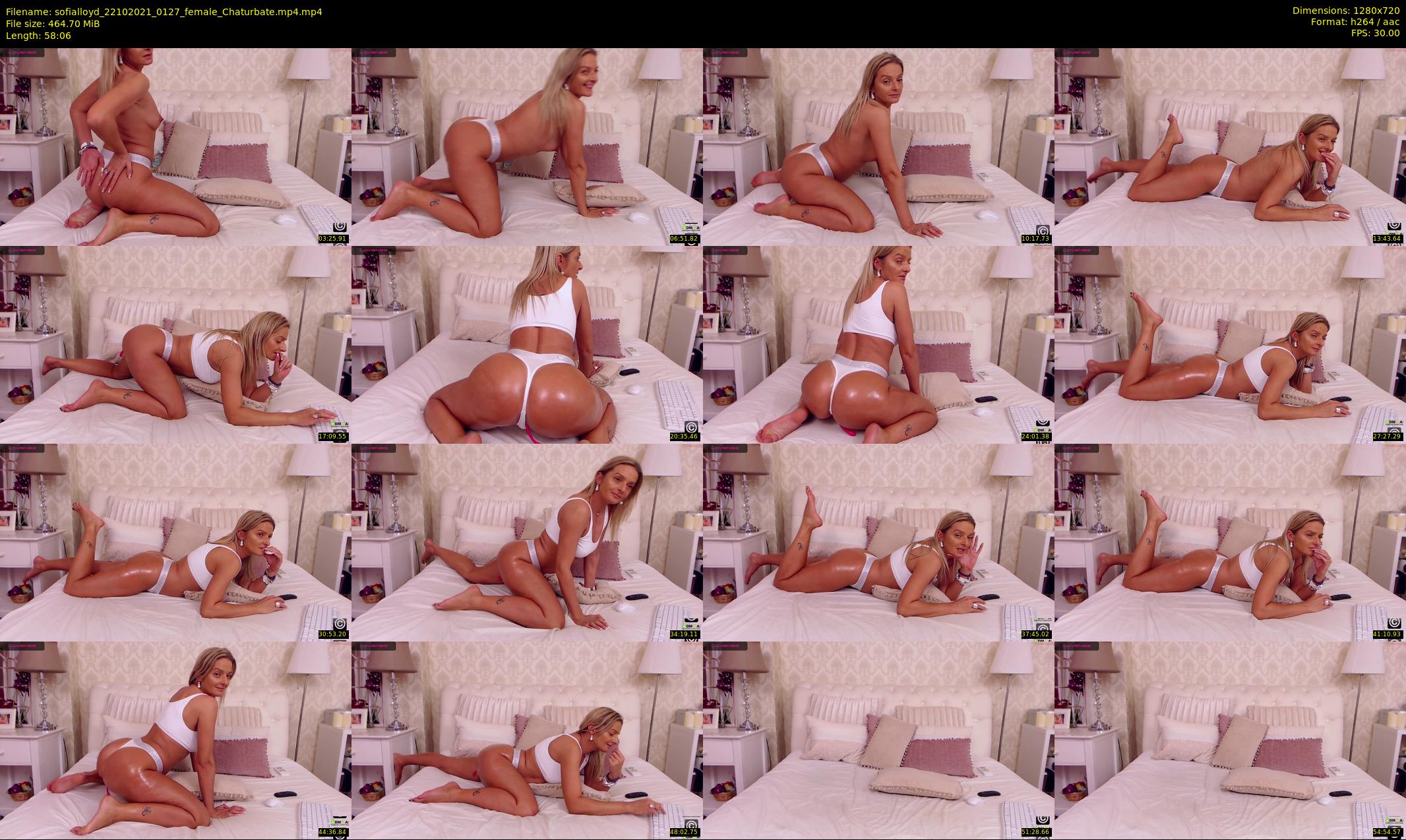 sofialloyd — 59 minute Chaturbate female cam show recording, 720p, Oct 22, 2021