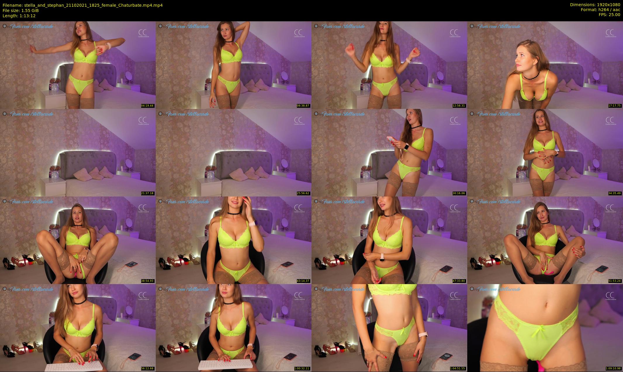 stella_and_stephan — 74 minute Chaturbate couple cam show recording, 1080p, Oct 21, 2021