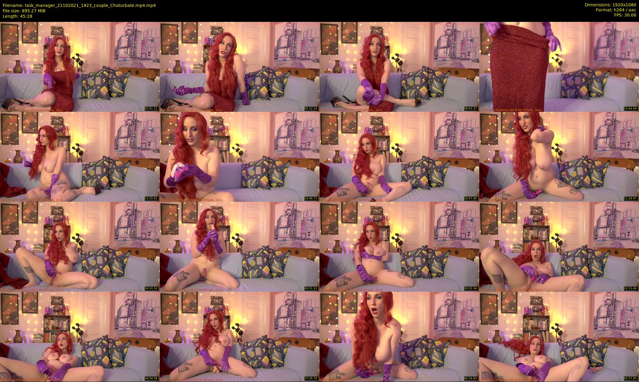 task_manager — 46 minute Chaturbate couple cam show recording, 1080p, Oct 21, 2021