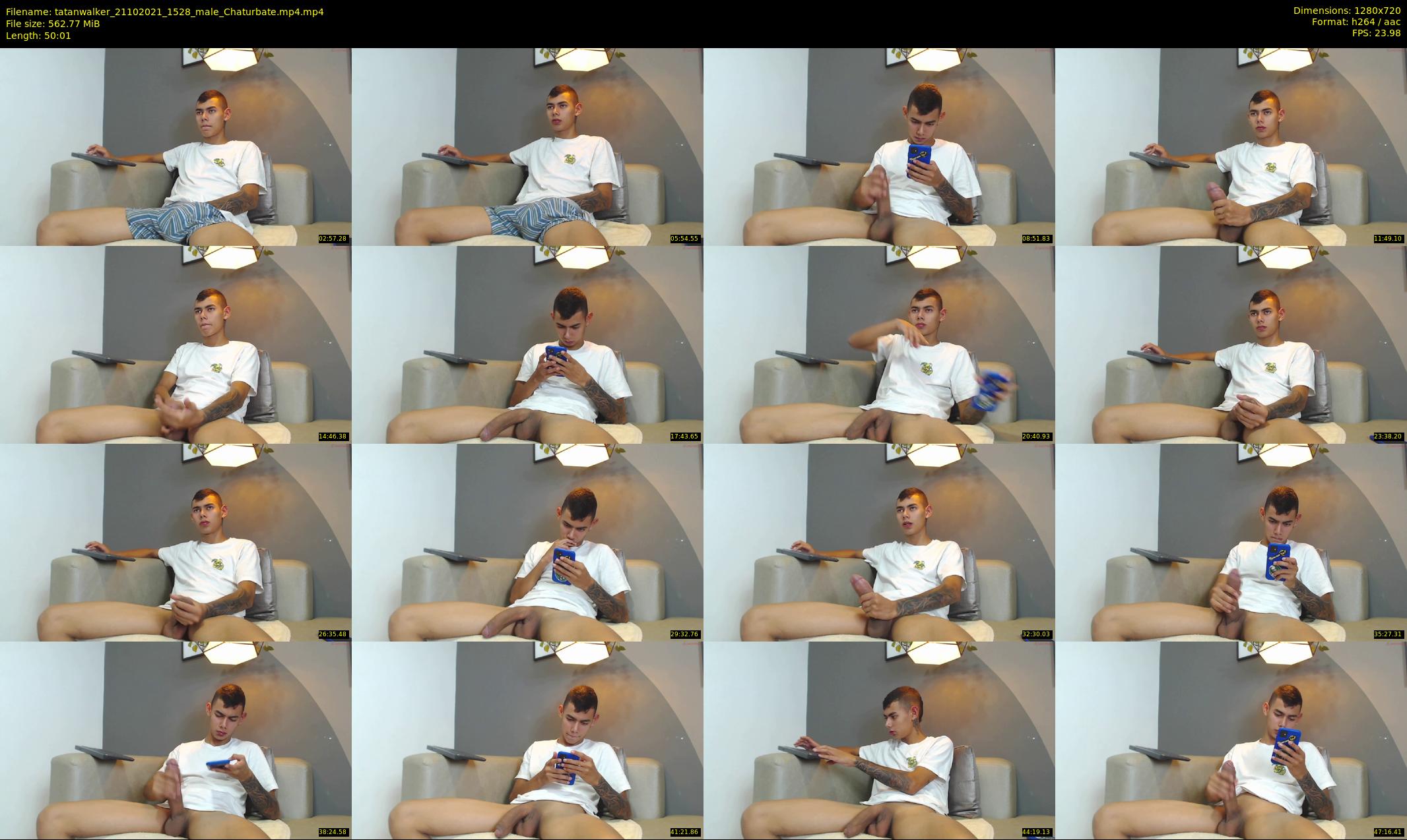 tatanwalker — 51 minute Chaturbate male cam show recording, 720p, Oct 21, 2021