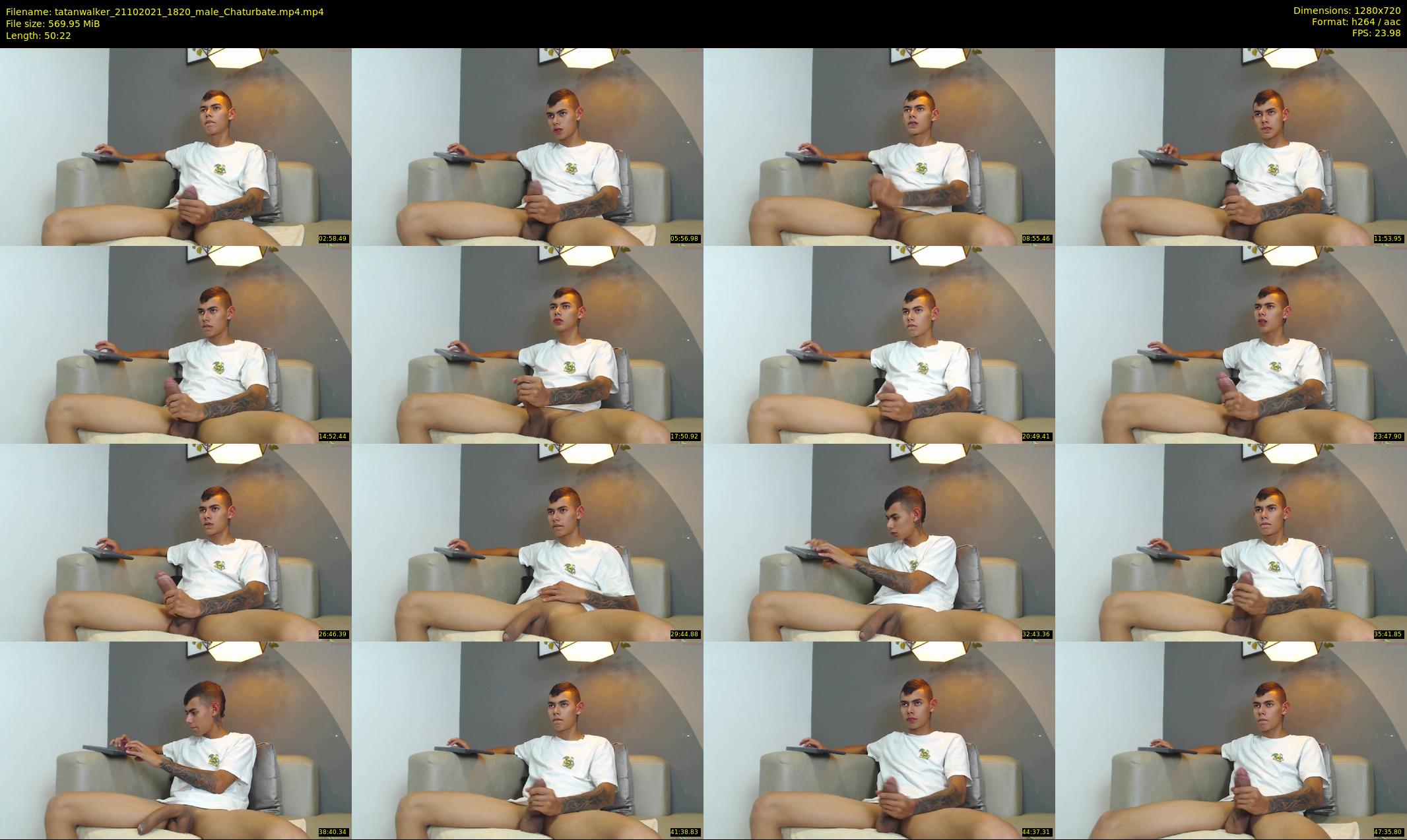 tatanwalker — 51 minute Chaturbate male cam show recording, 720p, Oct 21, 2021