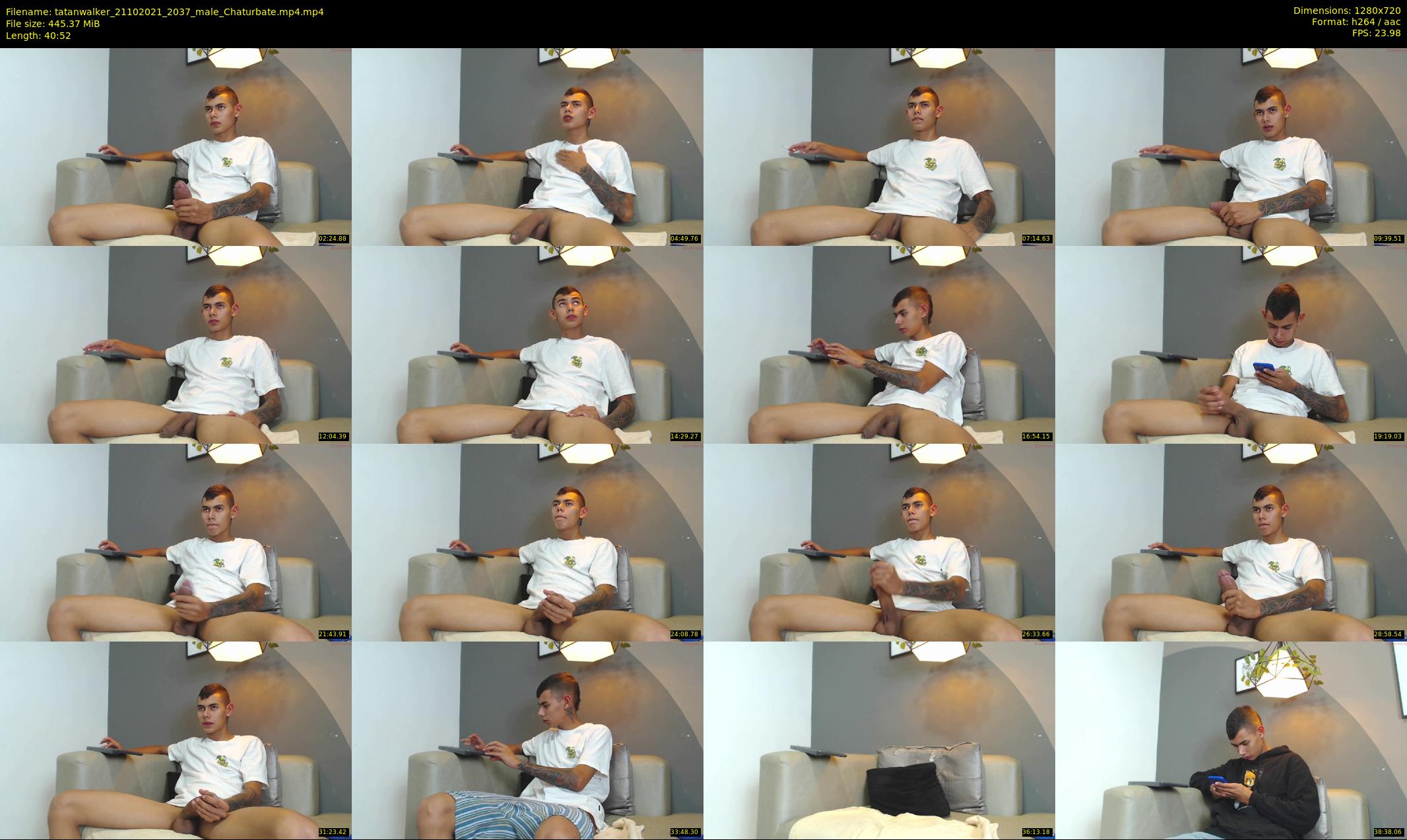 tatanwalker — 41 minute Chaturbate male cam show recording, 720p, Oct 21, 2021