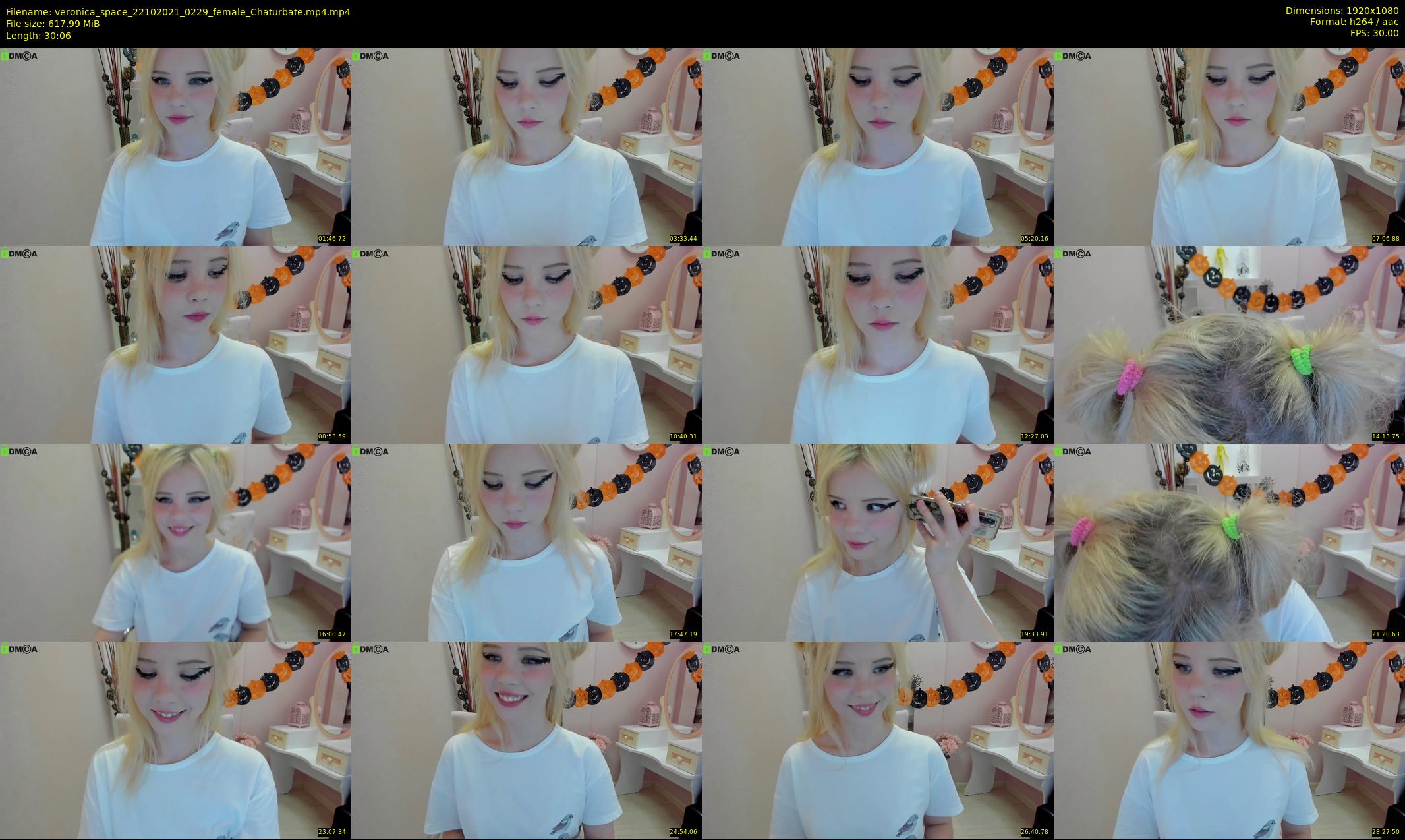 veronica_space — 31 minute Chaturbate female cam show recording, 1080p, Oct 22, 2021
