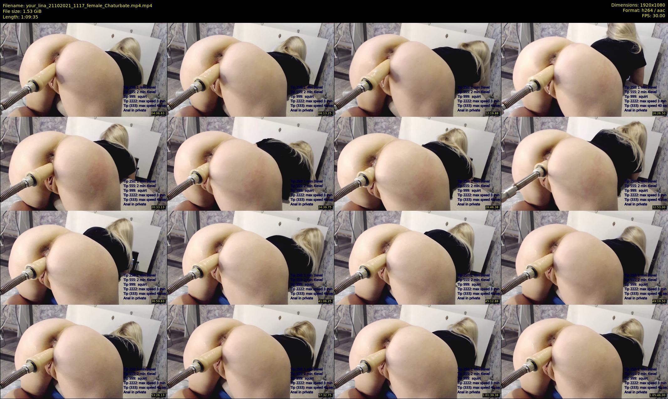 your_lina — 70 minute Chaturbate female cam show recording, 1080p, Oct 21, 2021