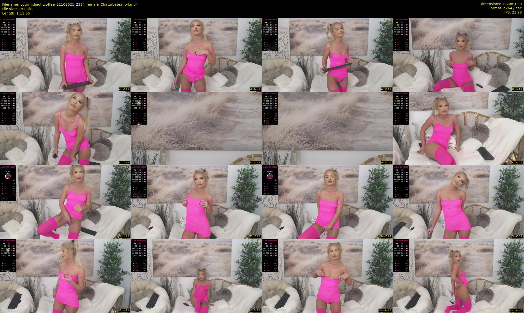 yourmidnightcoffee — 72 minute Chaturbate female cam show recording, 1080p, Oct 21, 2021