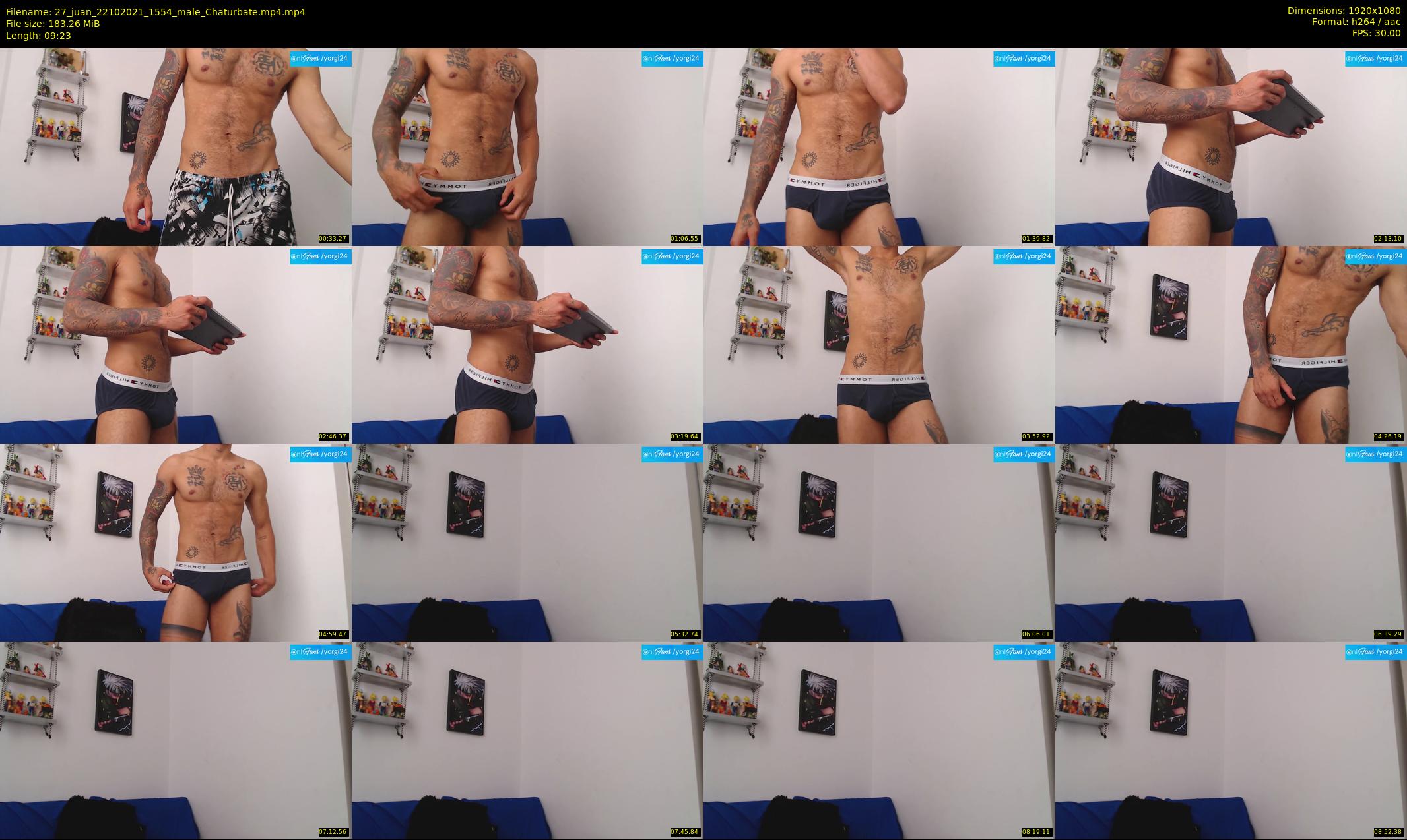 27_juan — 10 minute Chaturbate male cam show recording, 1080p, Oct 22, 2021