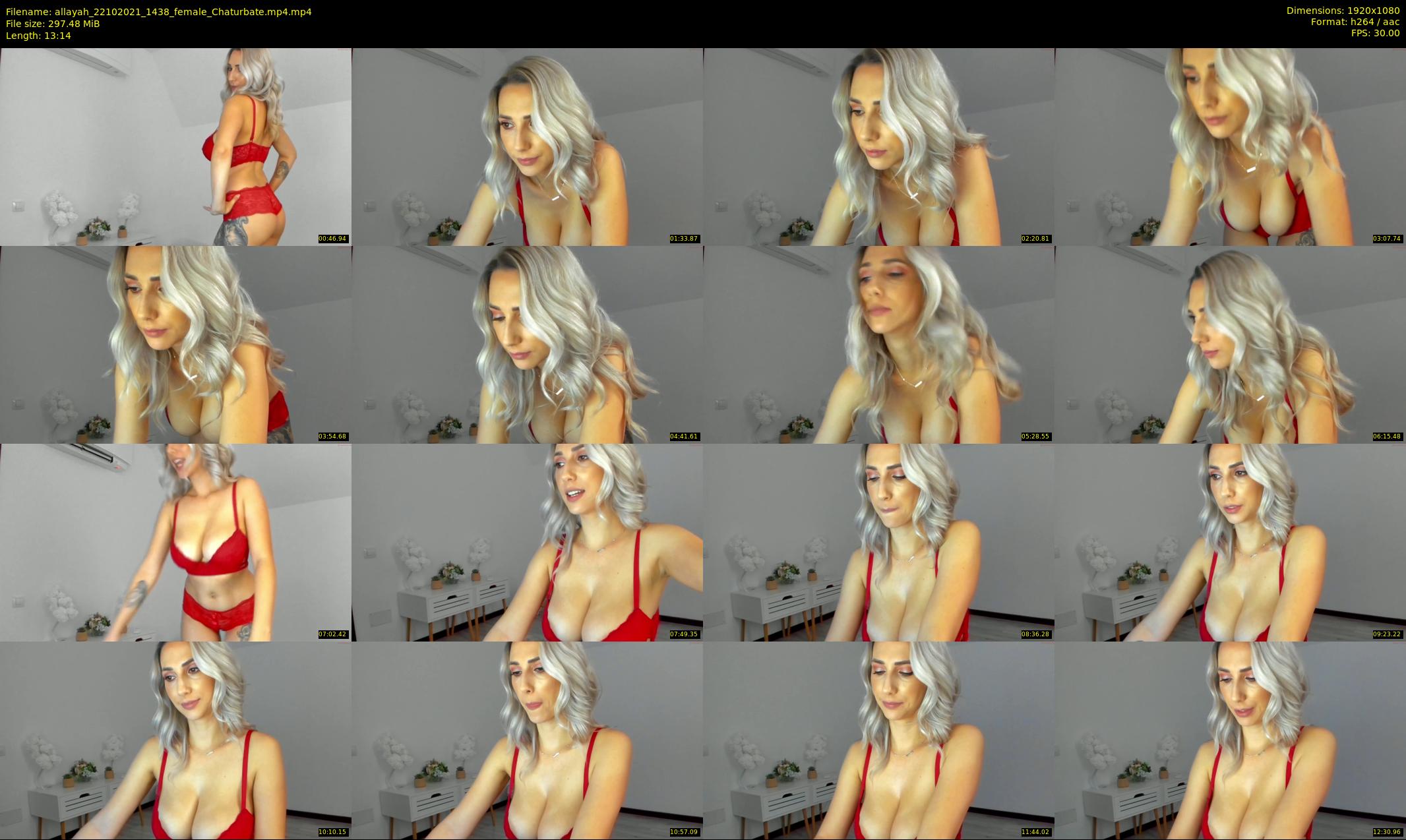 allayah — 14 minute Chaturbate female cam show recording, 1080p, Oct 22, 2021