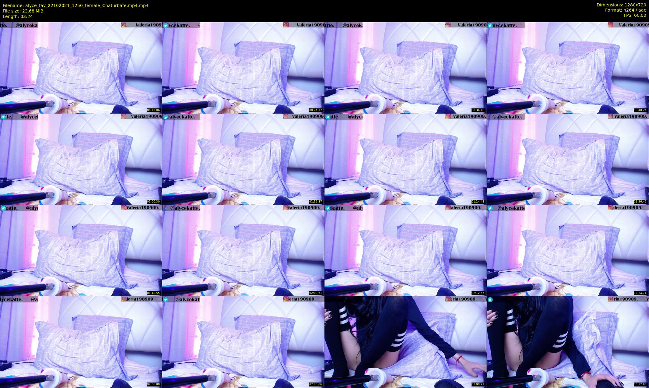 alyce_fav — 4 minute Chaturbate female cam show recording, 720p, Oct 22, 2021