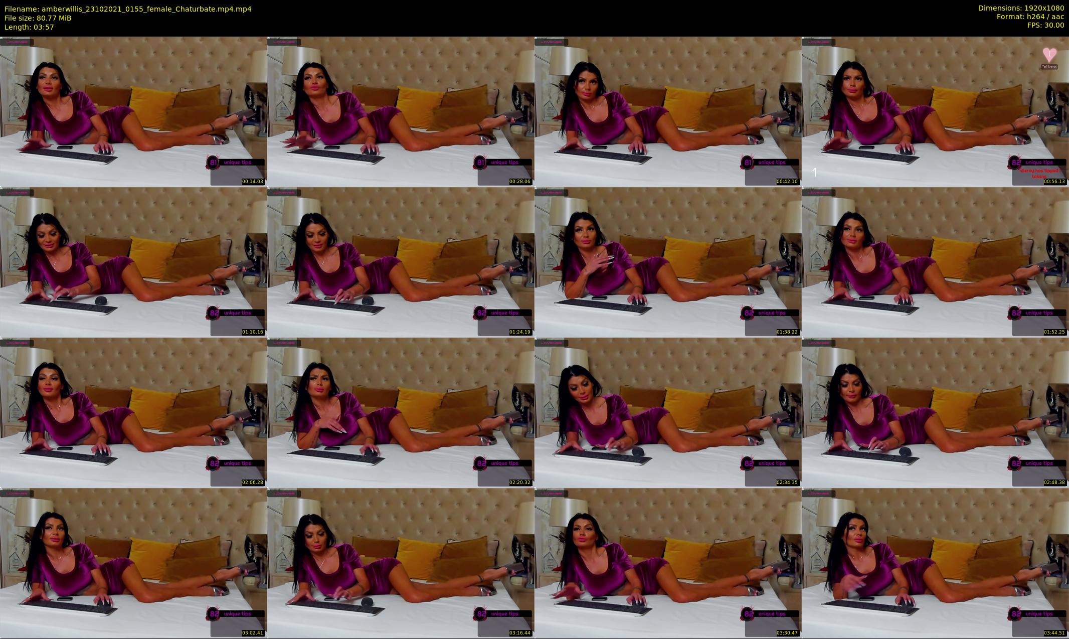 amberwillis — 4 minute Chaturbate female cam show recording, 1080p, Oct 23, 2021