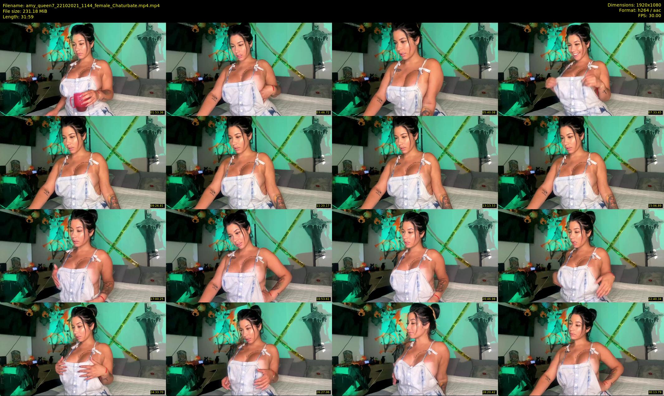 amy_queen7 — 32 minute Chaturbate female cam show recording, 1080p, Oct 22, 2021