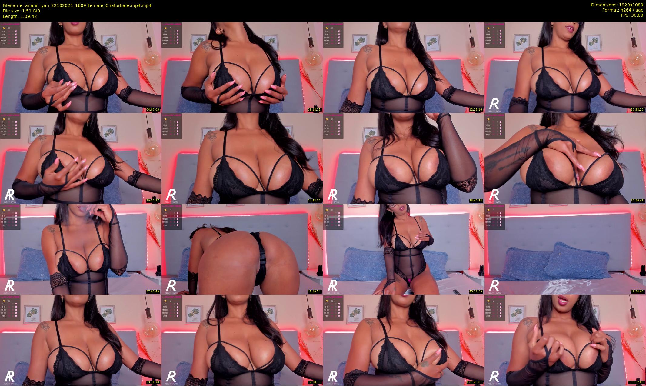 anahi_ryan — 70 minute Chaturbate female cam show recording, 1080p, Oct 22, 2021