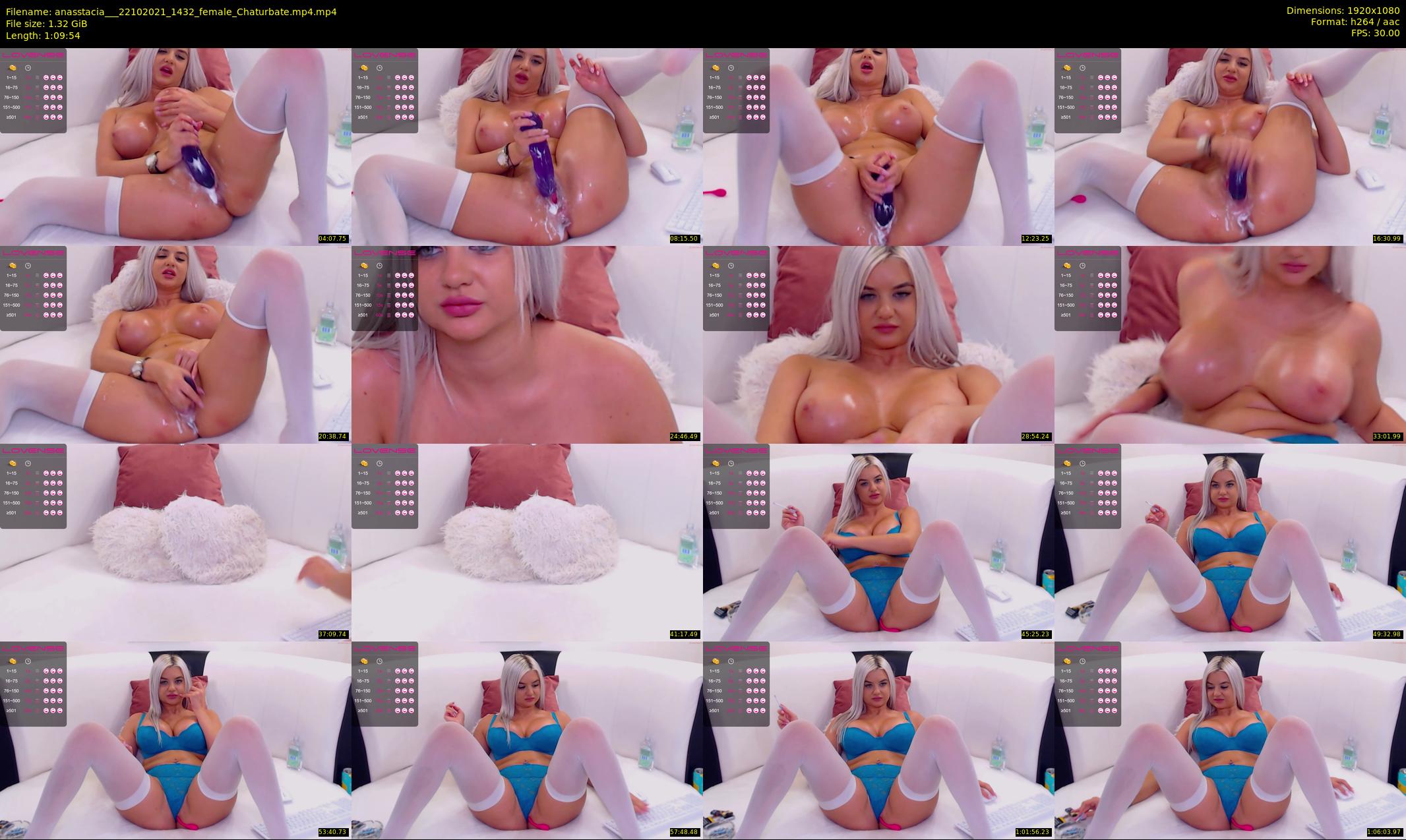 anasstacia__ — 70 minute Chaturbate female cam show recording, 1080p, Oct 22, 2021