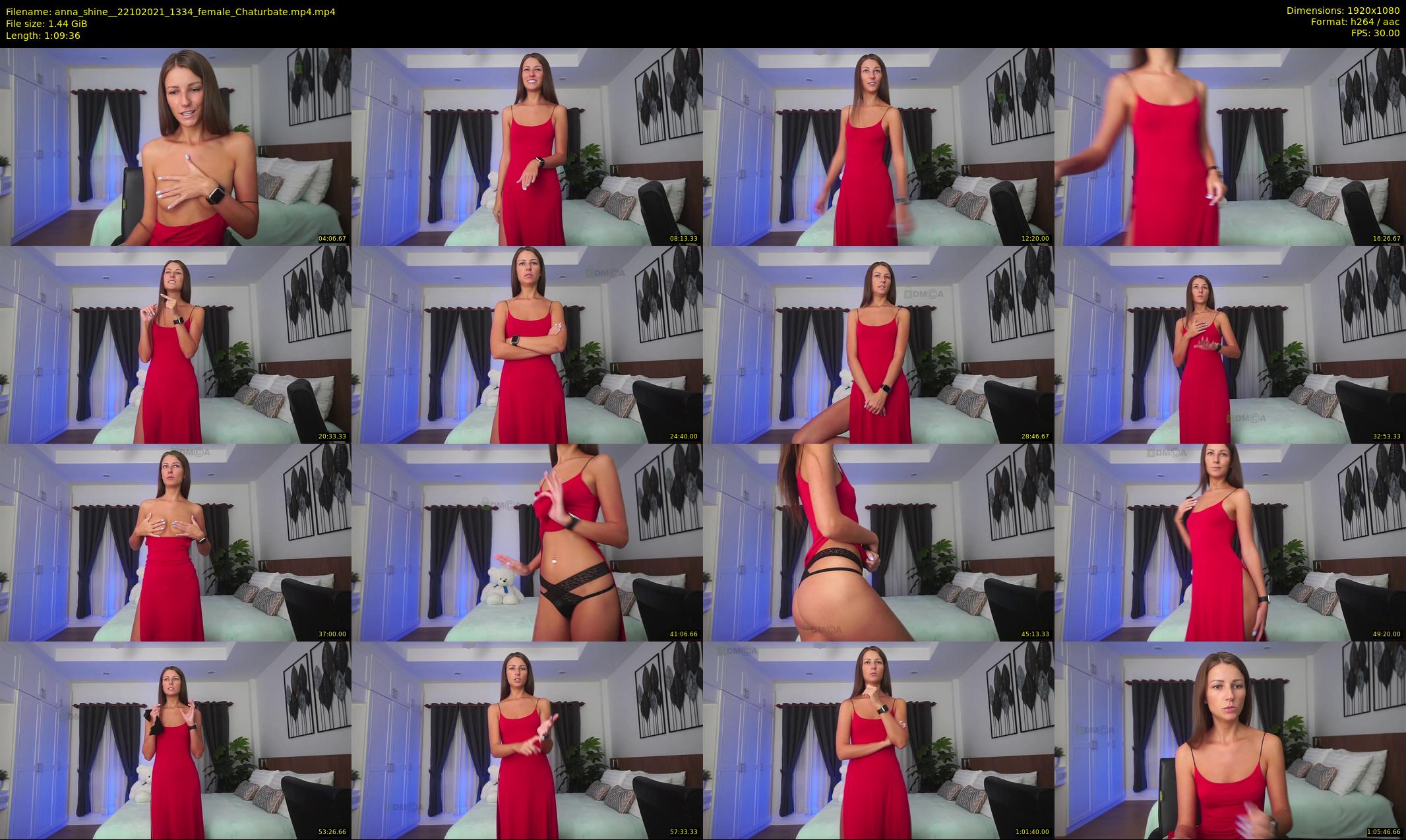 anna_shine_ — 70 minute Chaturbate female cam show recording, 1080p, Oct 22, 2021