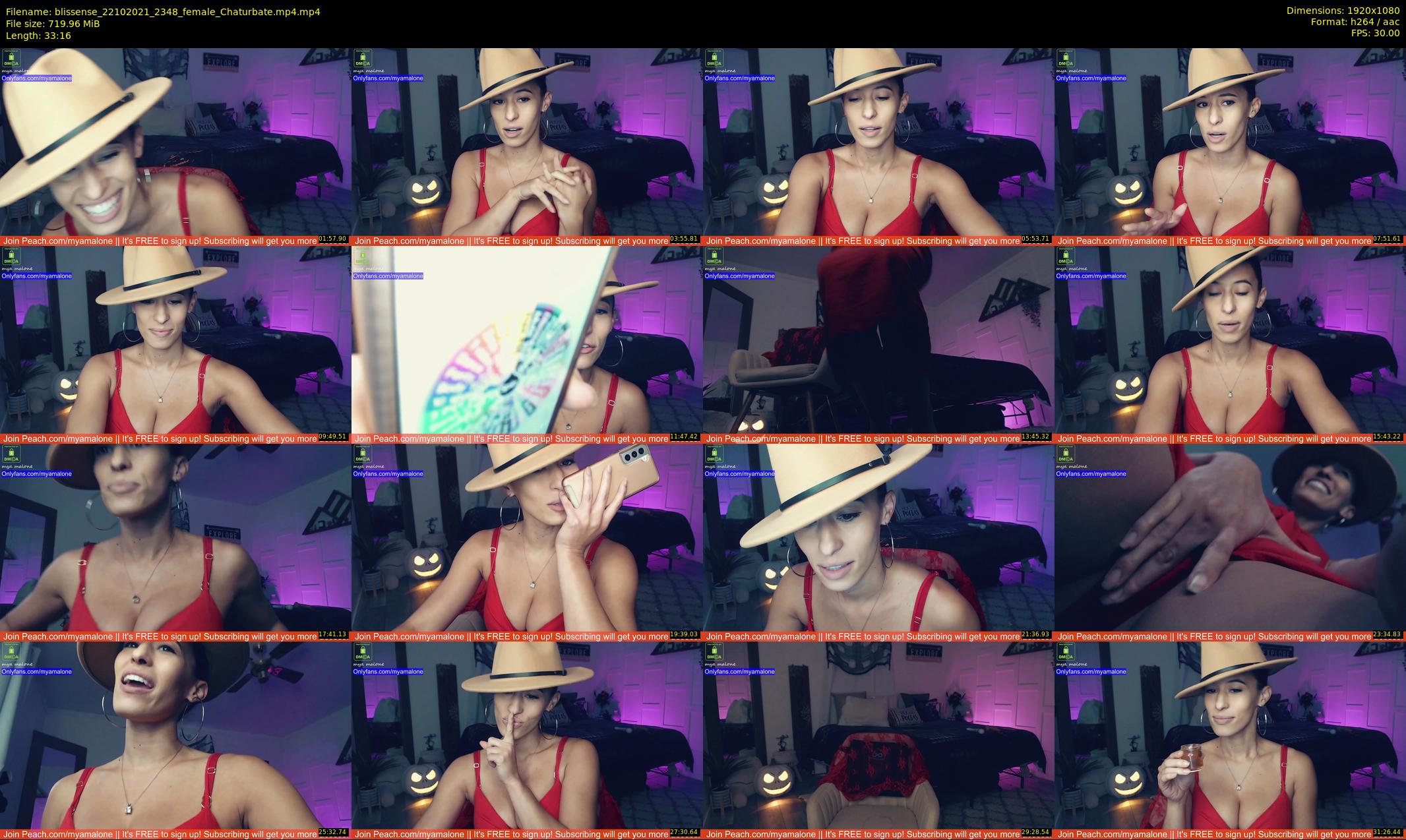 blissense — 34 minute Chaturbate female cam show recording, 1080p, Oct 22, 2021