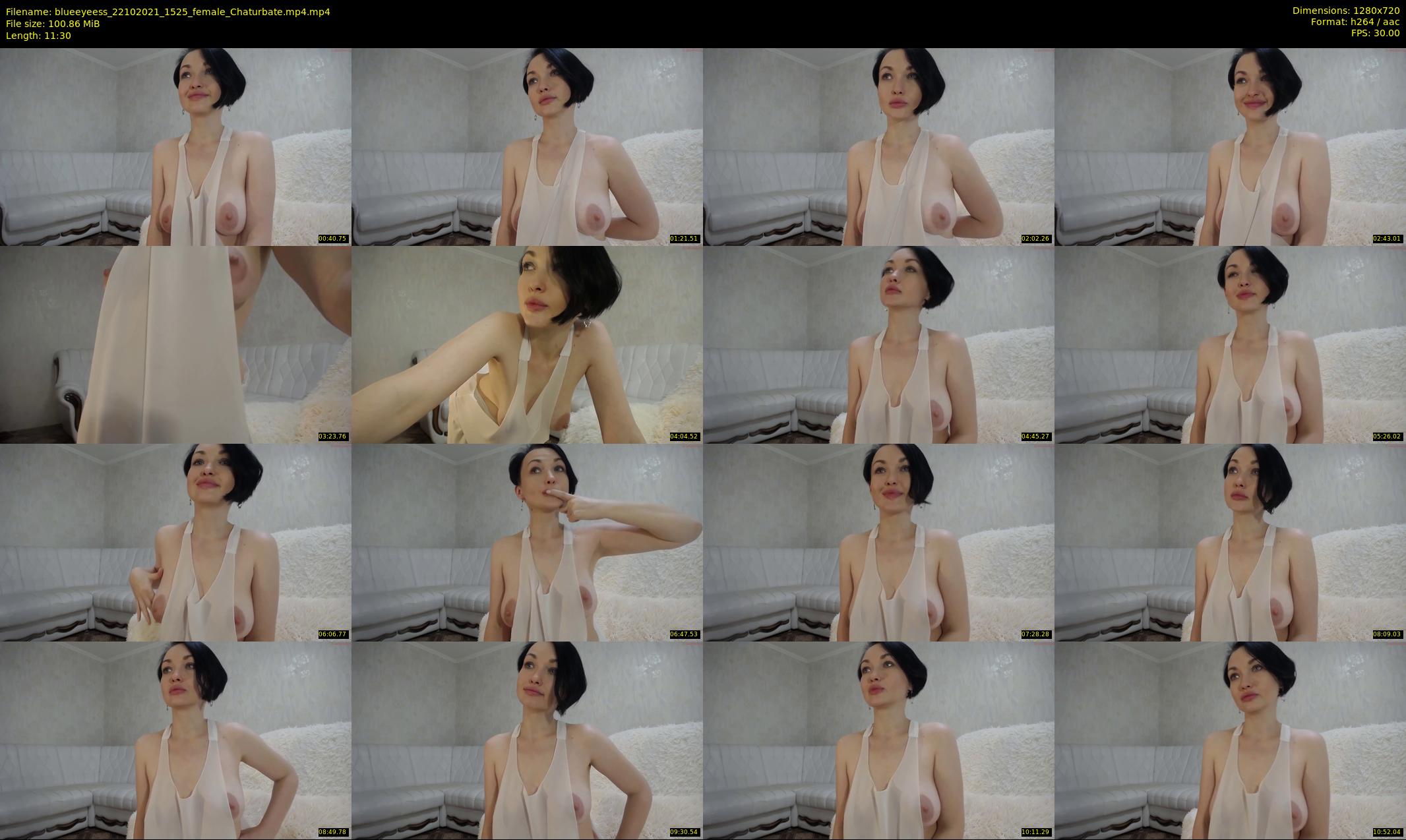 blueeyeess — 12 minute Chaturbate female cam show recording, 720p, Oct 22, 2021