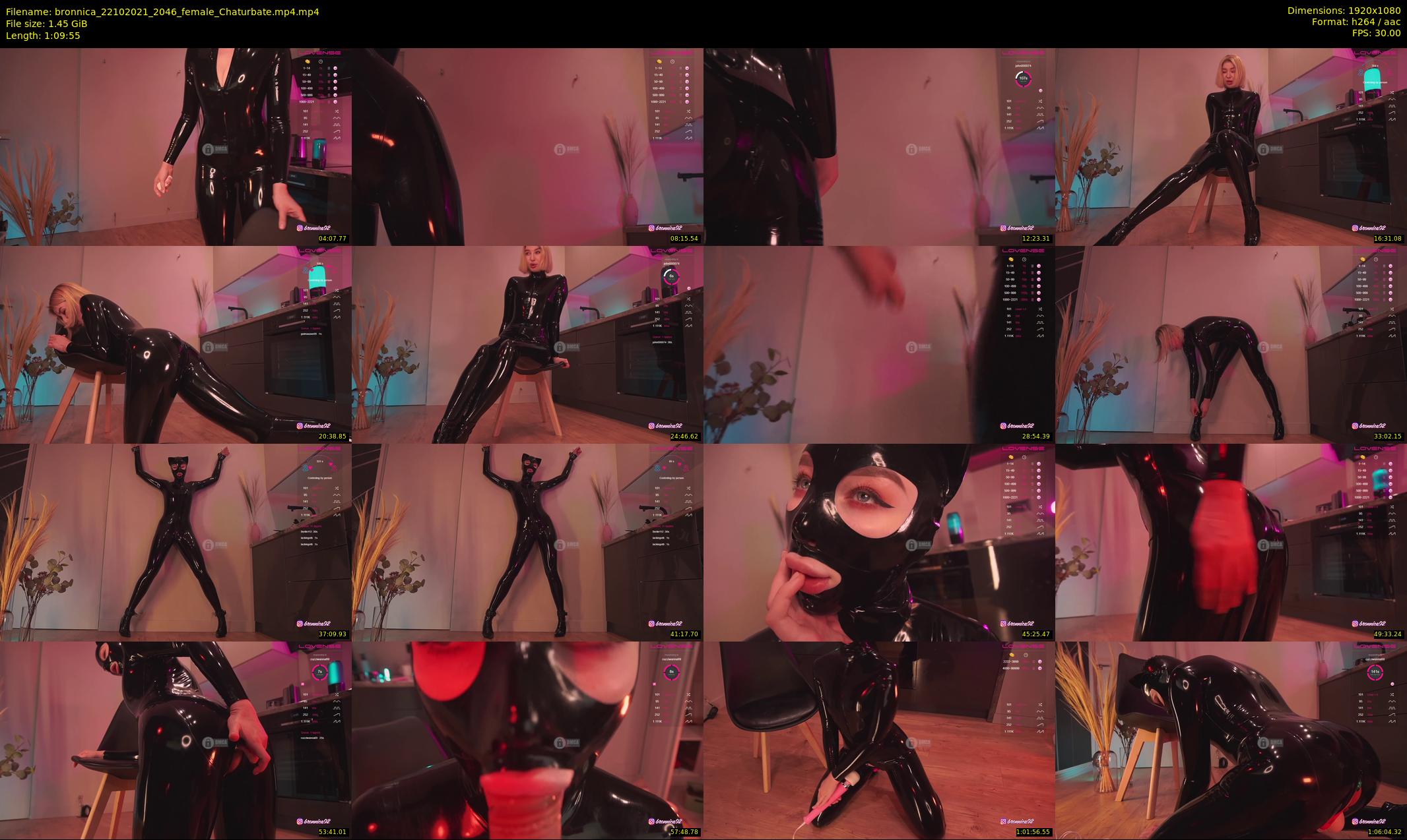 bronnica — 70 minute Chaturbate female cam show recording, 1080p, Oct 22, 2021