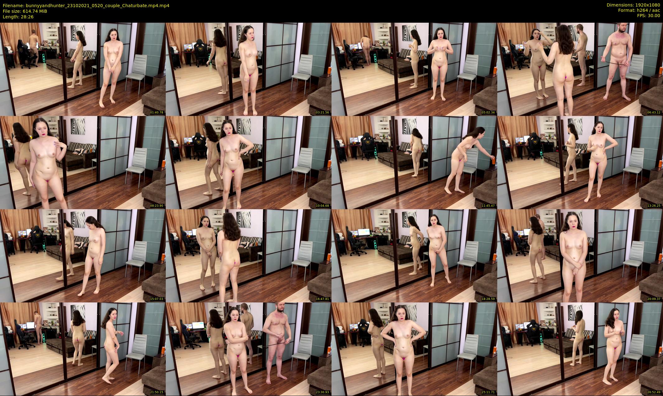 bunnyyandhunter — 29 minute Chaturbate couple cam show recording, 1080p, Oct 23, 2021