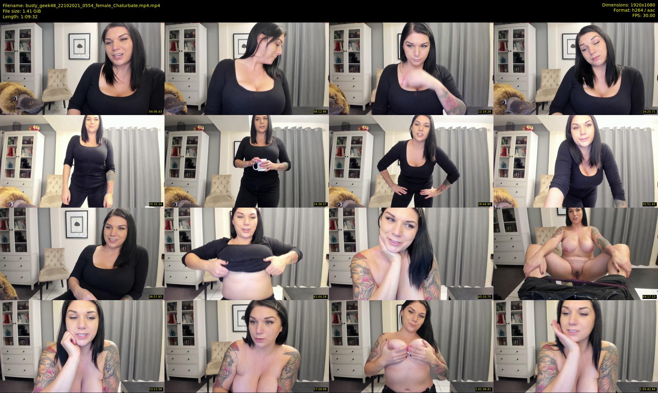 busty_geek48 — 70 minute Chaturbate female cam show recording, 1080p, Oct 22, 2021