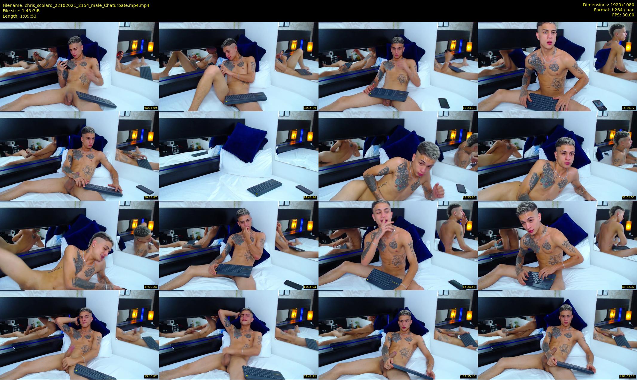 chris_scolaro — 70 minute Chaturbate male cam show recording, 1080p, Oct 22, 2021