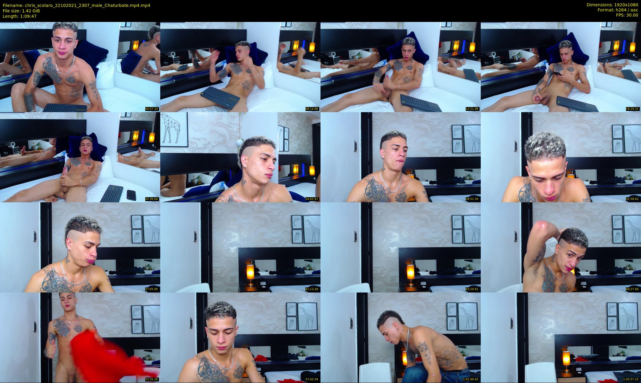 chris_scolaro — 70 minute Chaturbate male cam show recording, 1080p, Oct 22, 2021