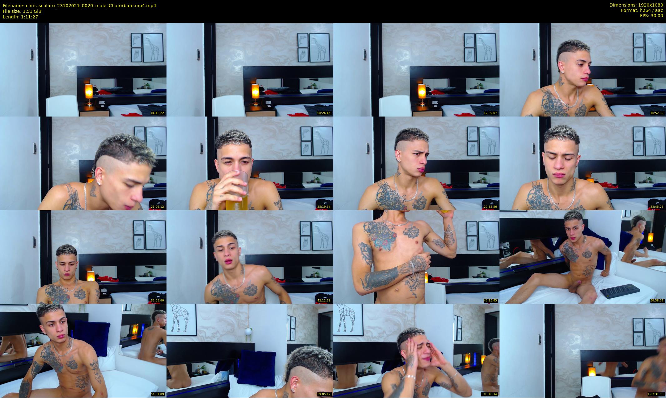 chris_scolaro — 72 minute Chaturbate male cam show recording, 1080p, Oct 23, 2021