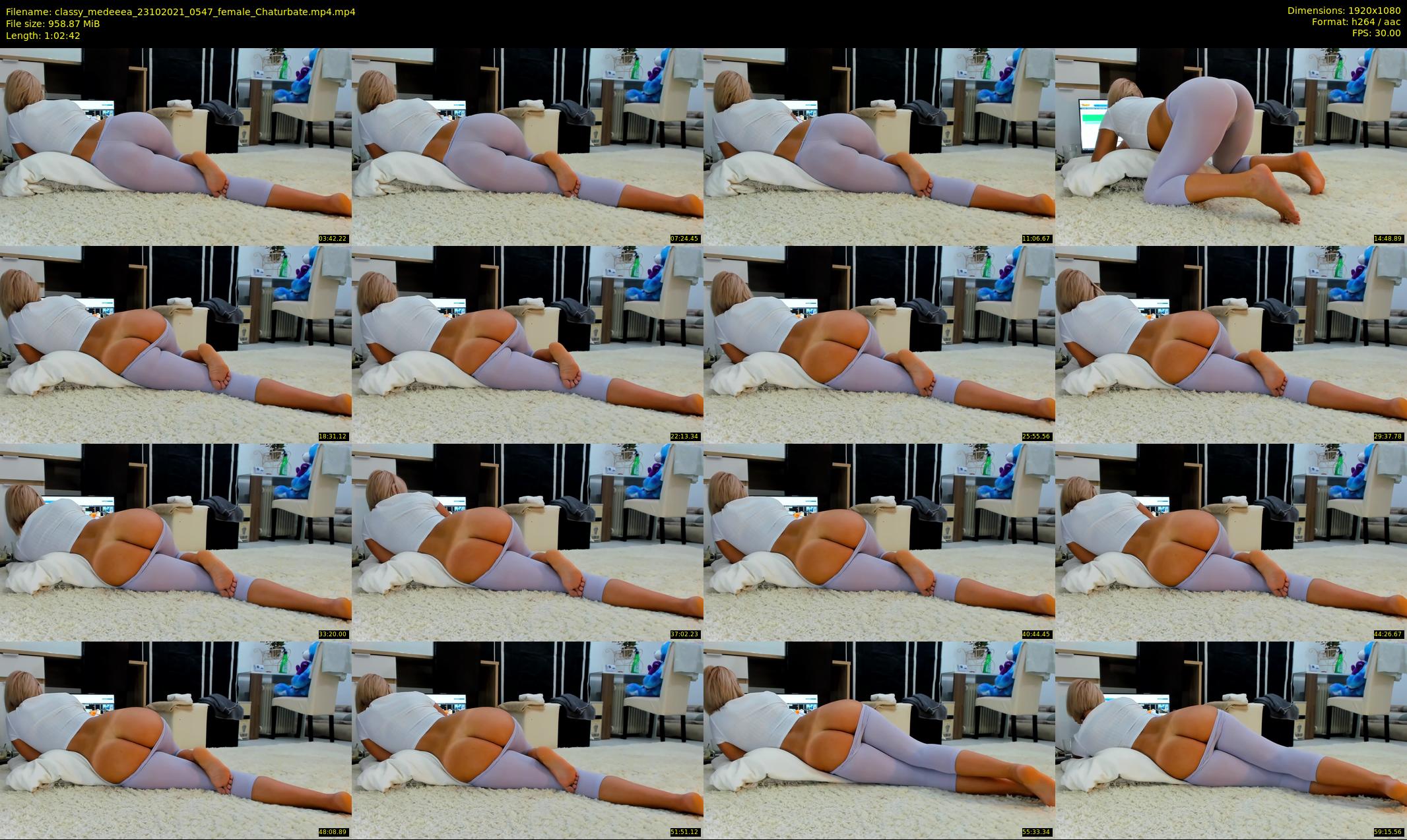 classy_medeeea — 63 minute Chaturbate female cam show recording, 1080p, Oct 23, 2021