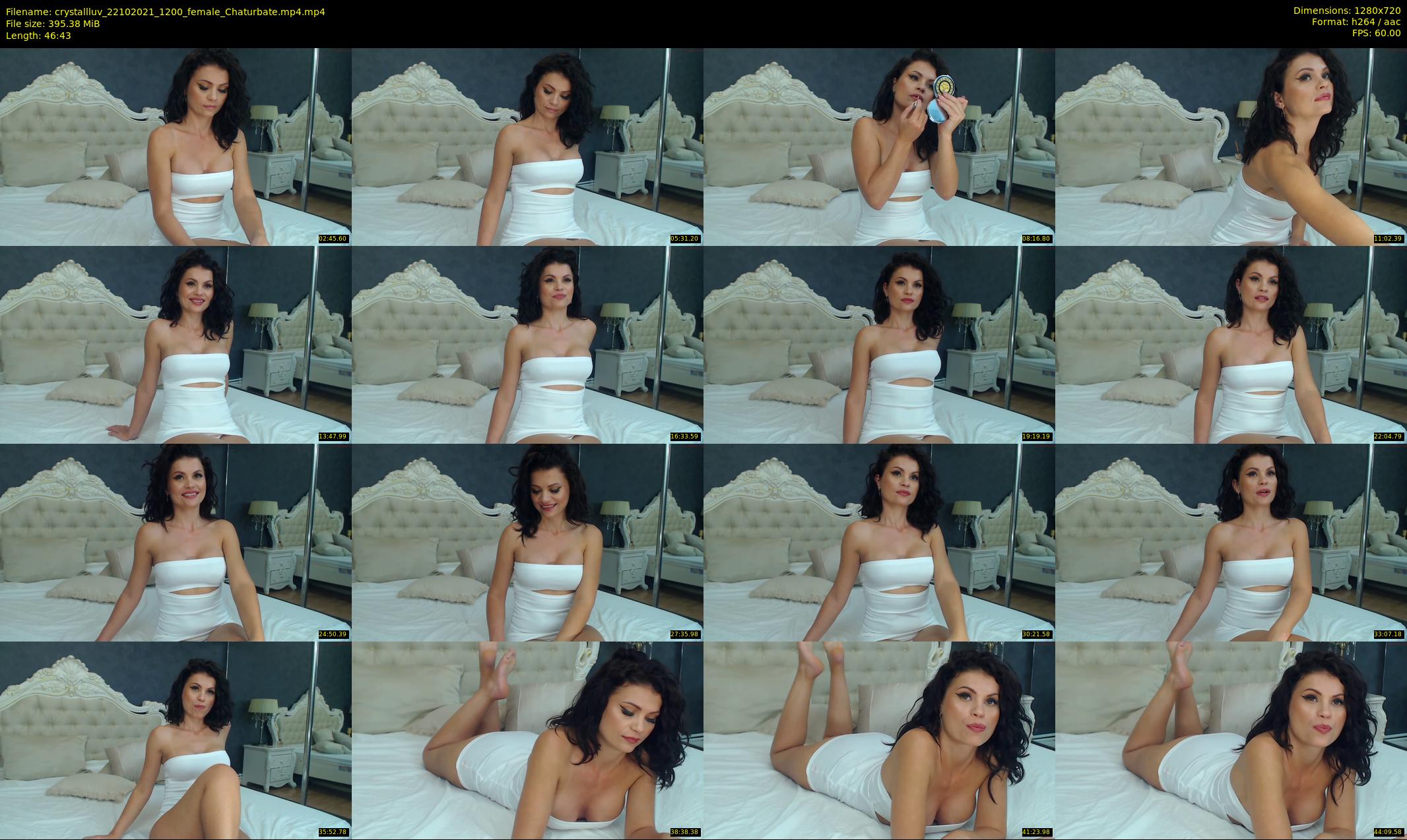crystallluv — 47 minute Chaturbate female cam show recording, 720p, Oct 22, 2021