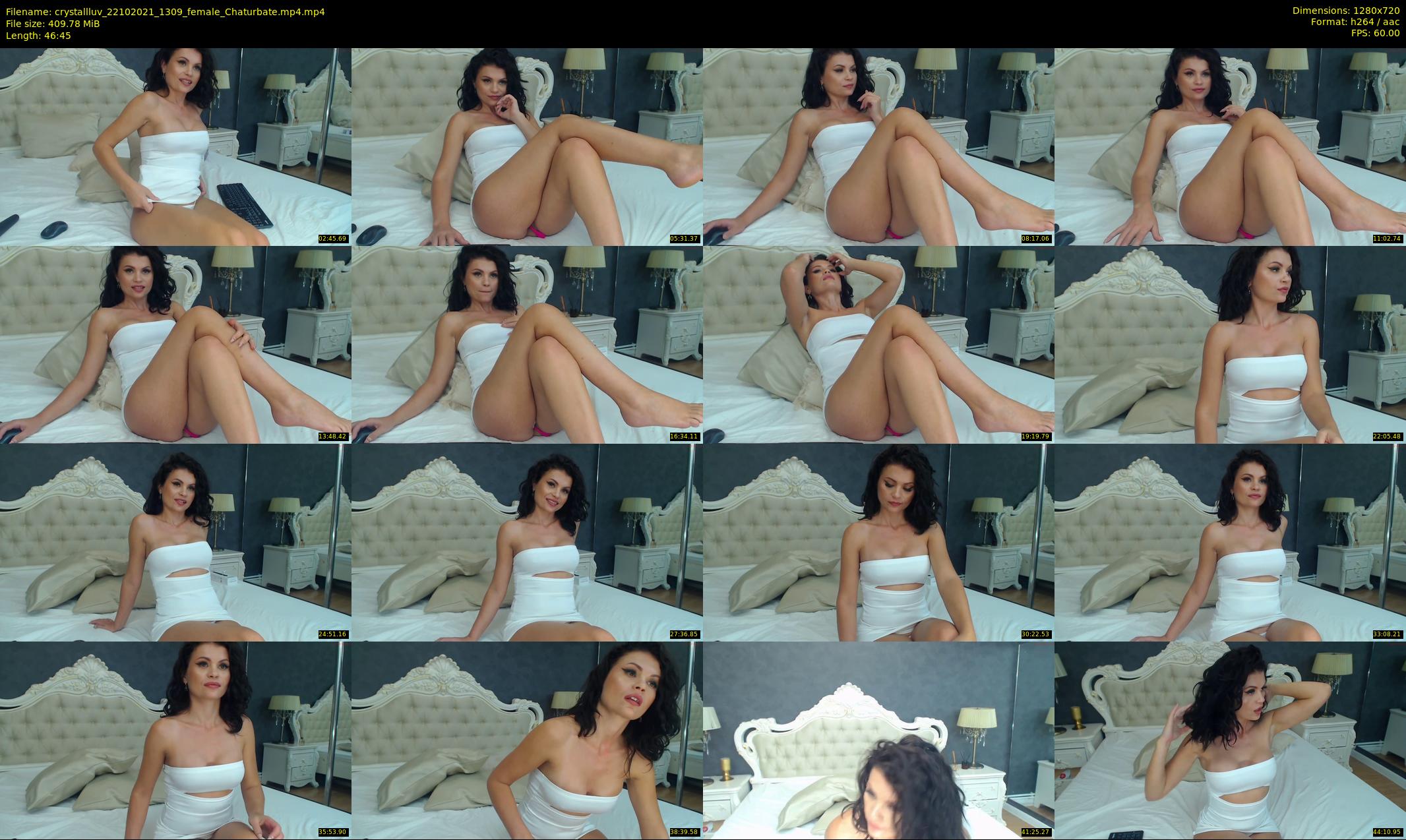 crystallluv — 47 minute Chaturbate female cam show recording, 720p, Oct 22, 2021