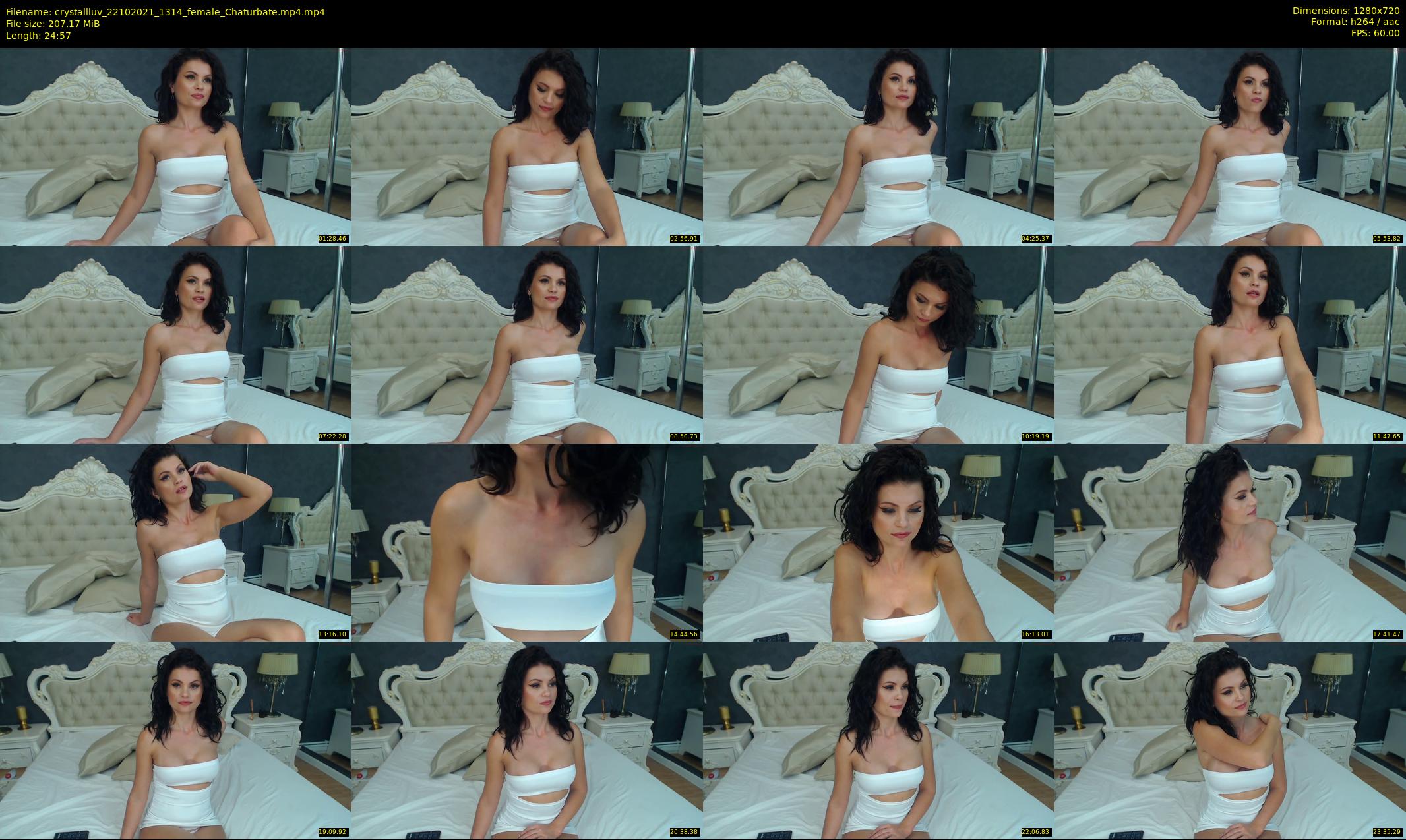 crystallluv — 25 minute Chaturbate female cam show recording, 720p, Oct 22, 2021