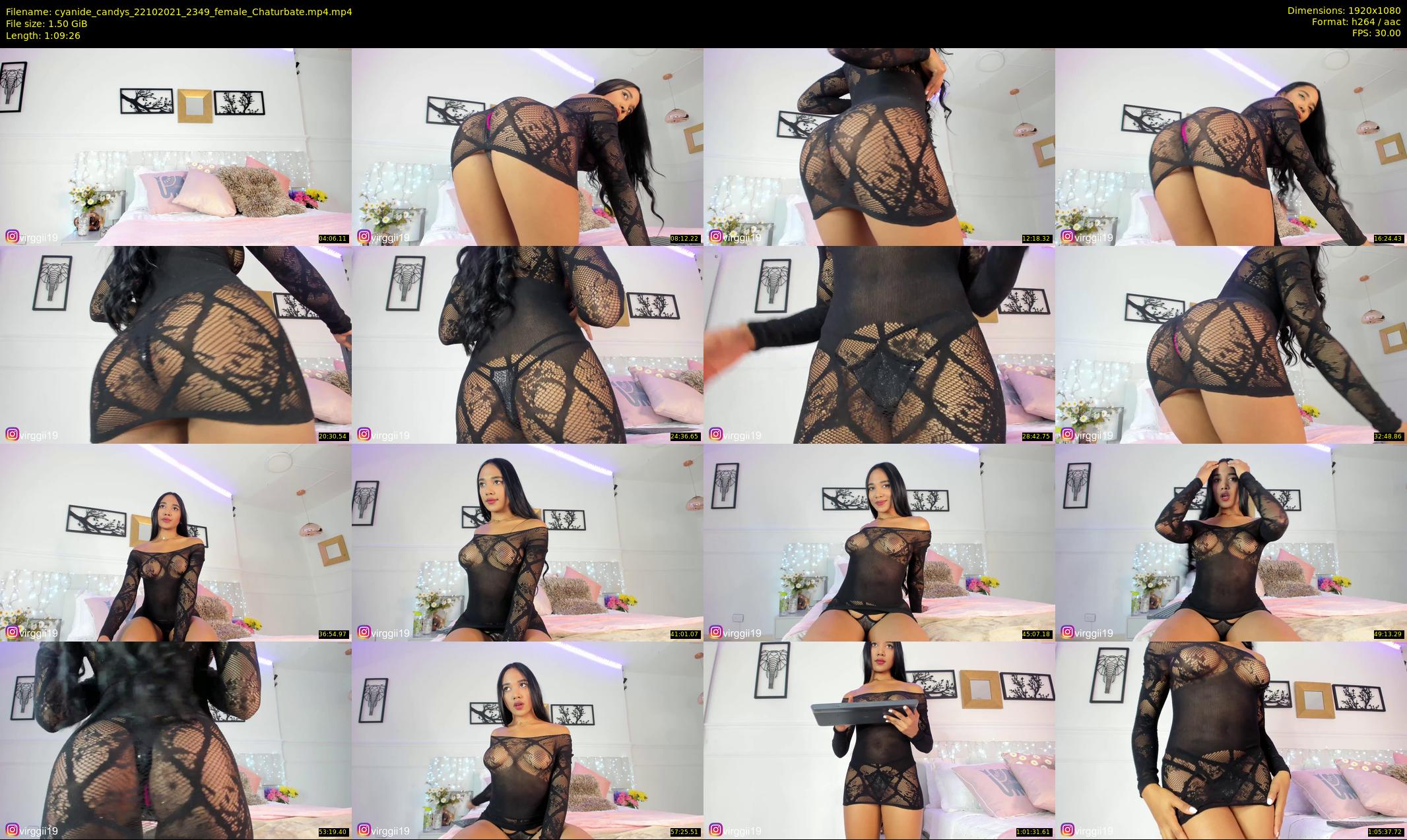 cyanide_candys — 70 minute Chaturbate female cam show recording, 1080p, Oct 22, 2021