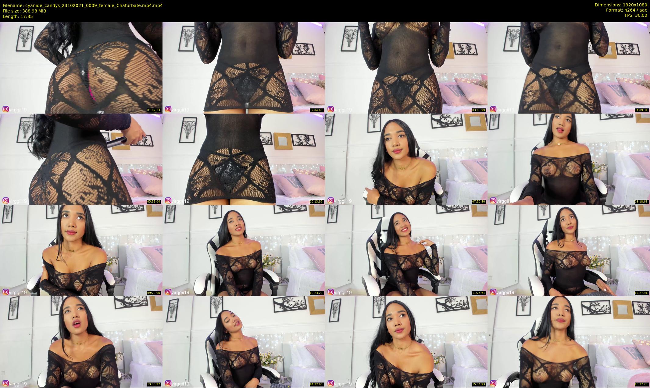 cyanide_candys — 18 minute Chaturbate female cam show recording, 1080p, Oct 23, 2021