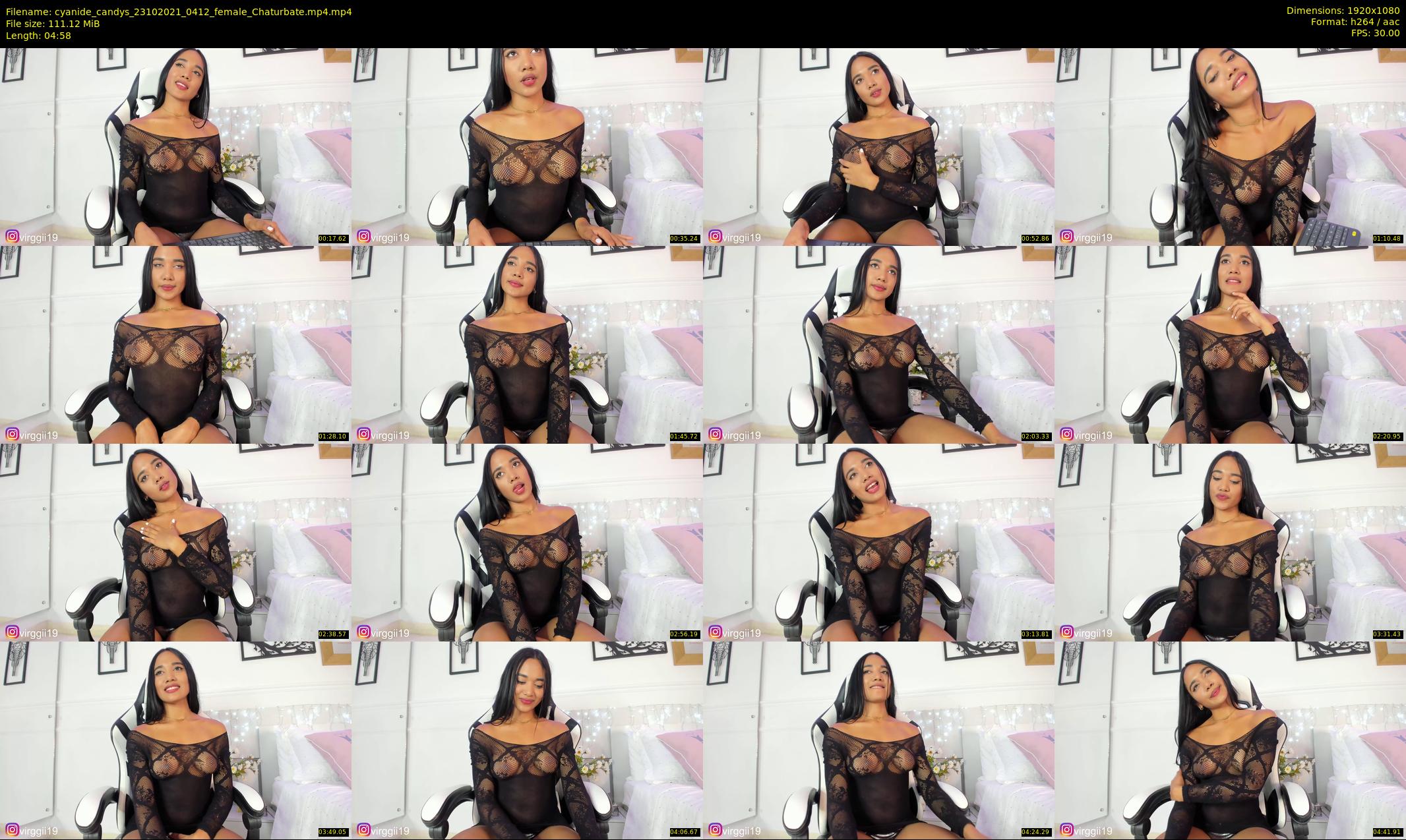 cyanide_candys — 5 minute Chaturbate female cam show recording, 1080p, Oct 23, 2021