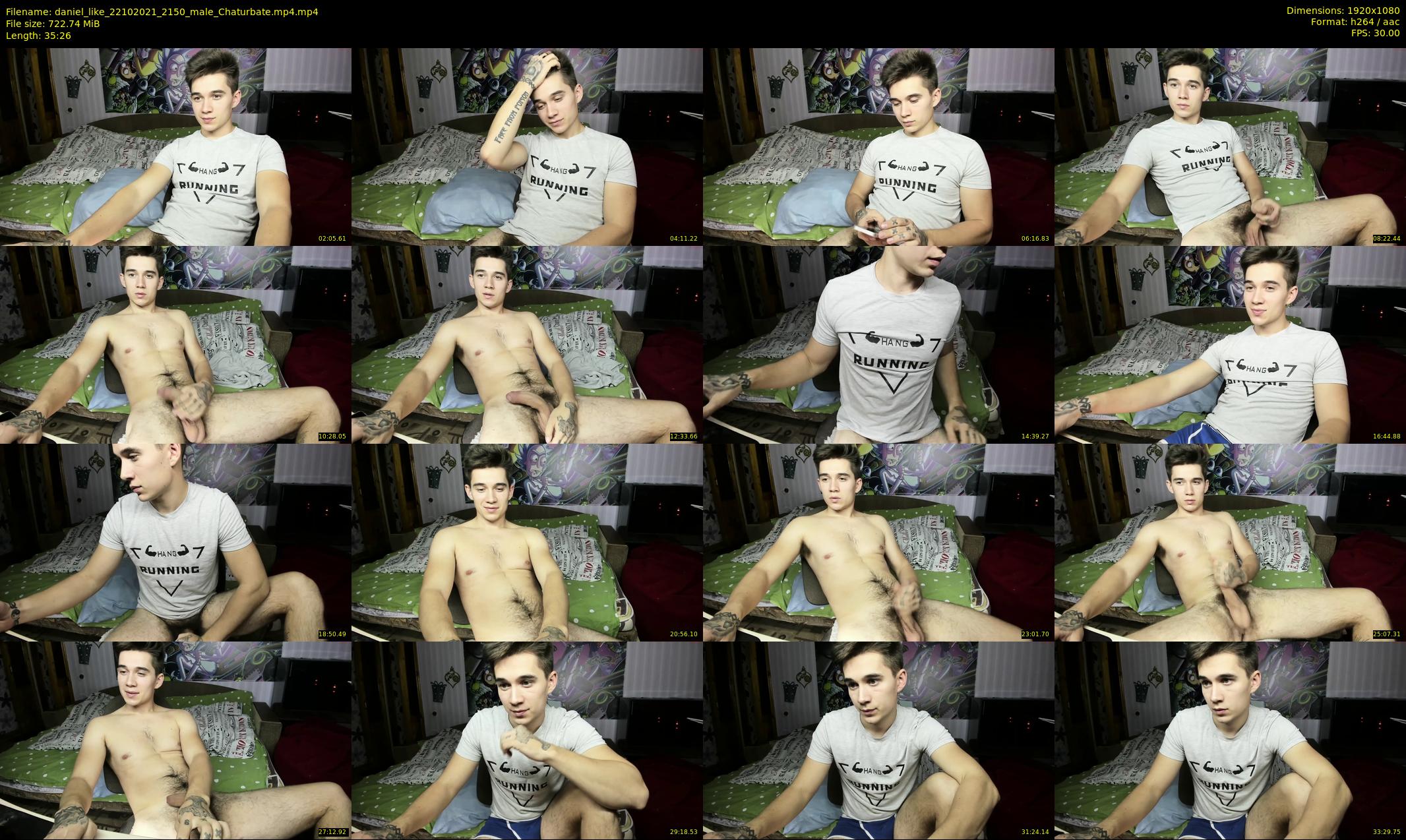 daniel_like — 36 minute Chaturbate male cam show recording, 1080p, Oct 22, 2021