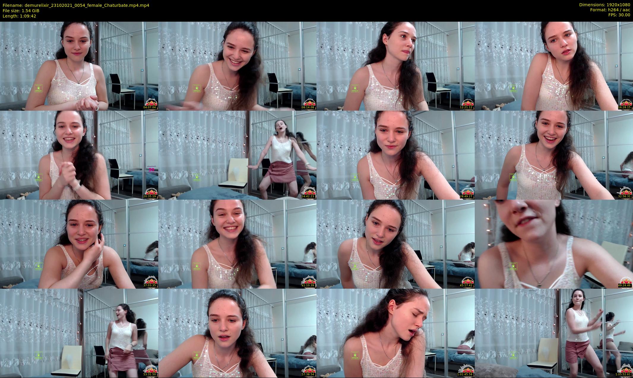 demurelixir — 70 minute Chaturbate female cam show recording, 1080p, Oct 23, 2021