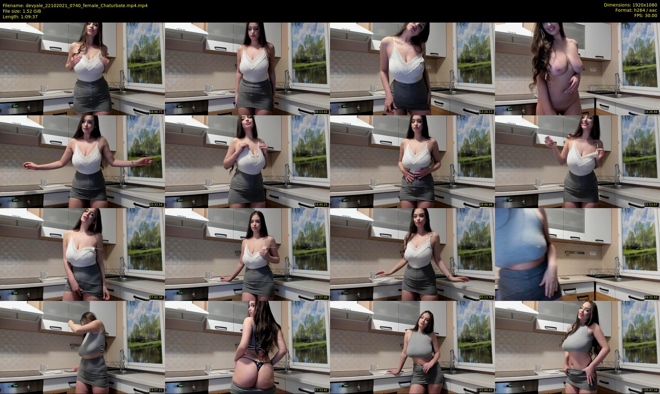 devyale — 70 minute Chaturbate female cam show recording, 1080p, Oct 22, 2021
