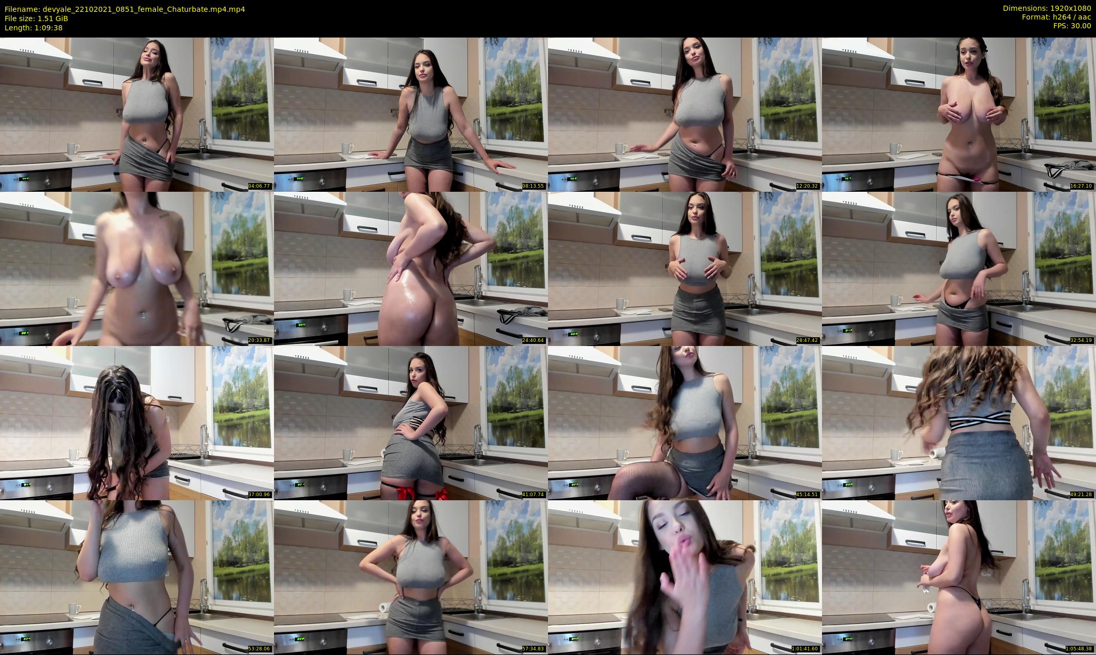 devyale — 70 minute Chaturbate female cam show recording, 1080p, Oct 22, 2021