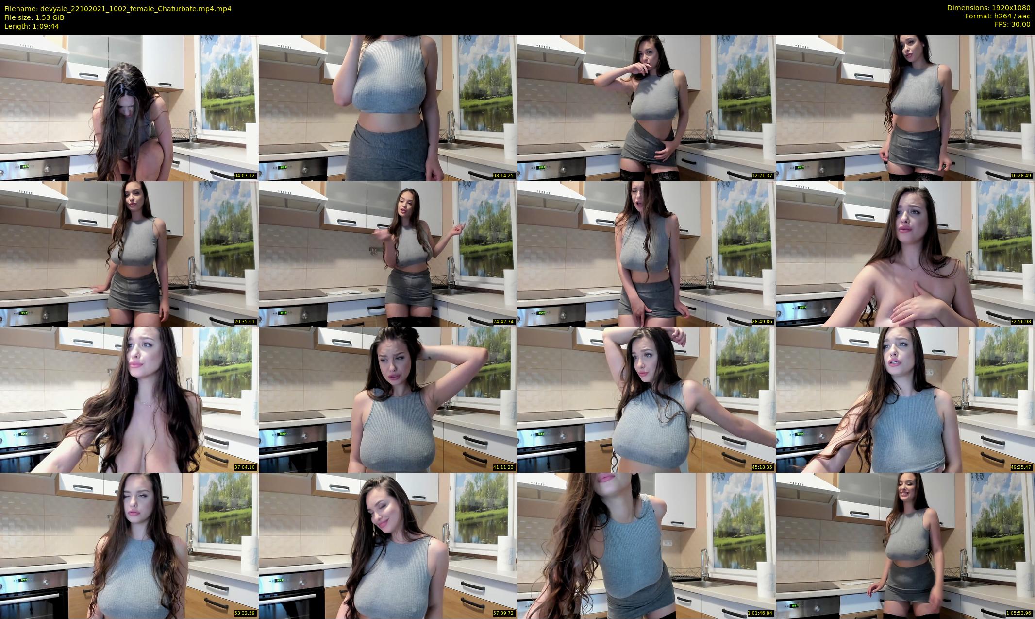 devyale — 70 minute Chaturbate female cam show recording, 1080p, Oct 22, 2021