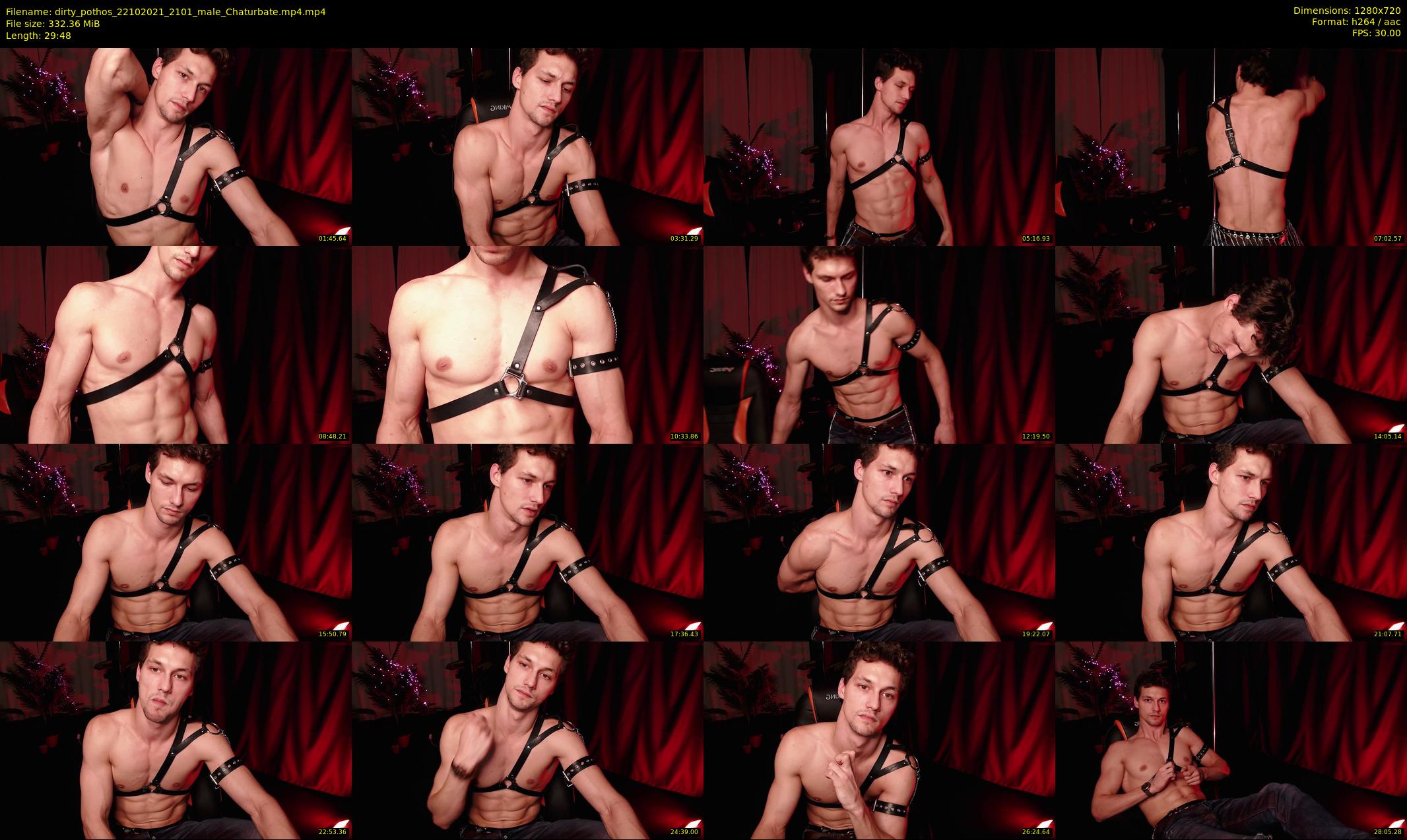 dirty_pothos — 30 minute Chaturbate male cam show recording, 720p, Oct 22, 2021