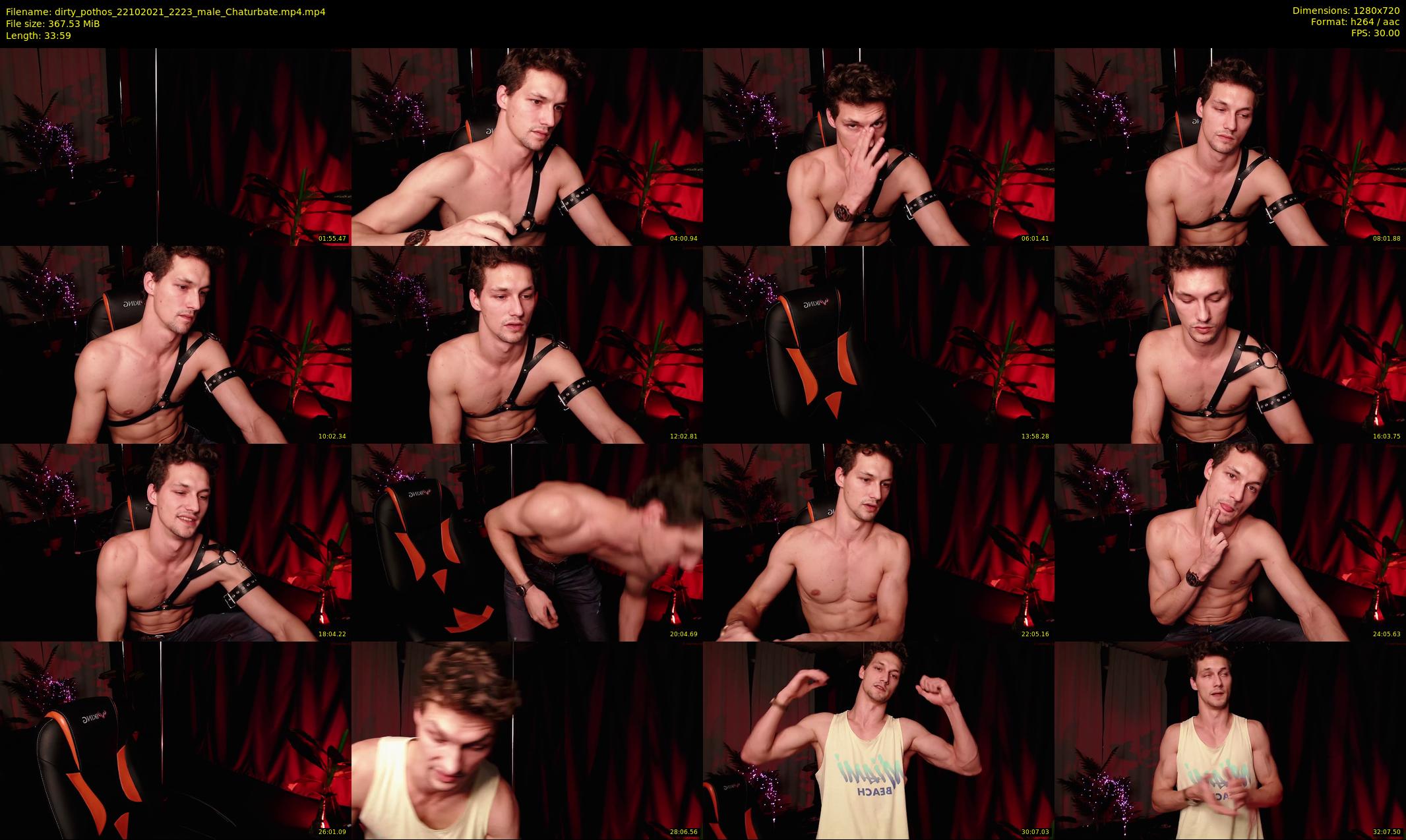 dirty_pothos — 34 minute Chaturbate male cam show recording, 720p, Oct 22, 2021