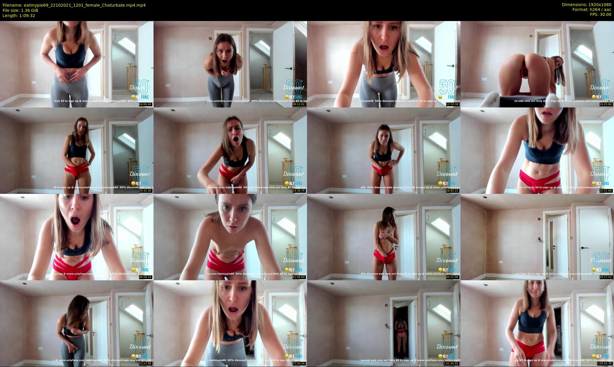eatmypie69 — 70 minute Chaturbate female cam show recording, 1080p, Oct 22, 2021