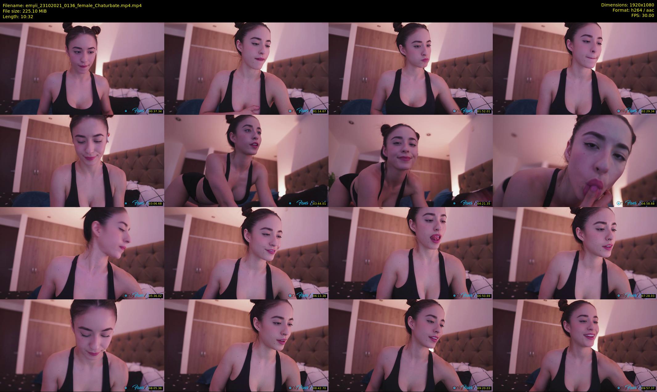 emyii — 11 minute Chaturbate female cam show recording, 1080p, Oct 23, 2021