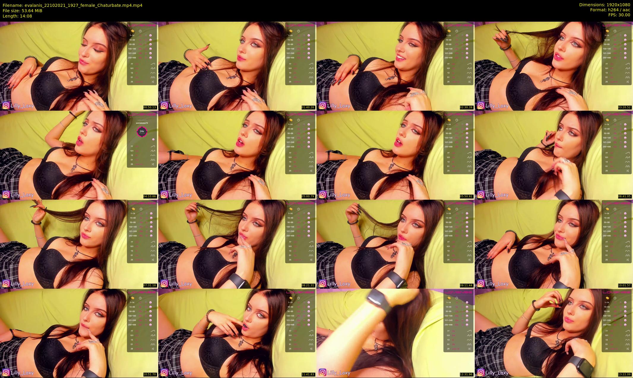 evalanis — 15 minute Chaturbate couple cam show recording, 1080p, Oct 22, 2021