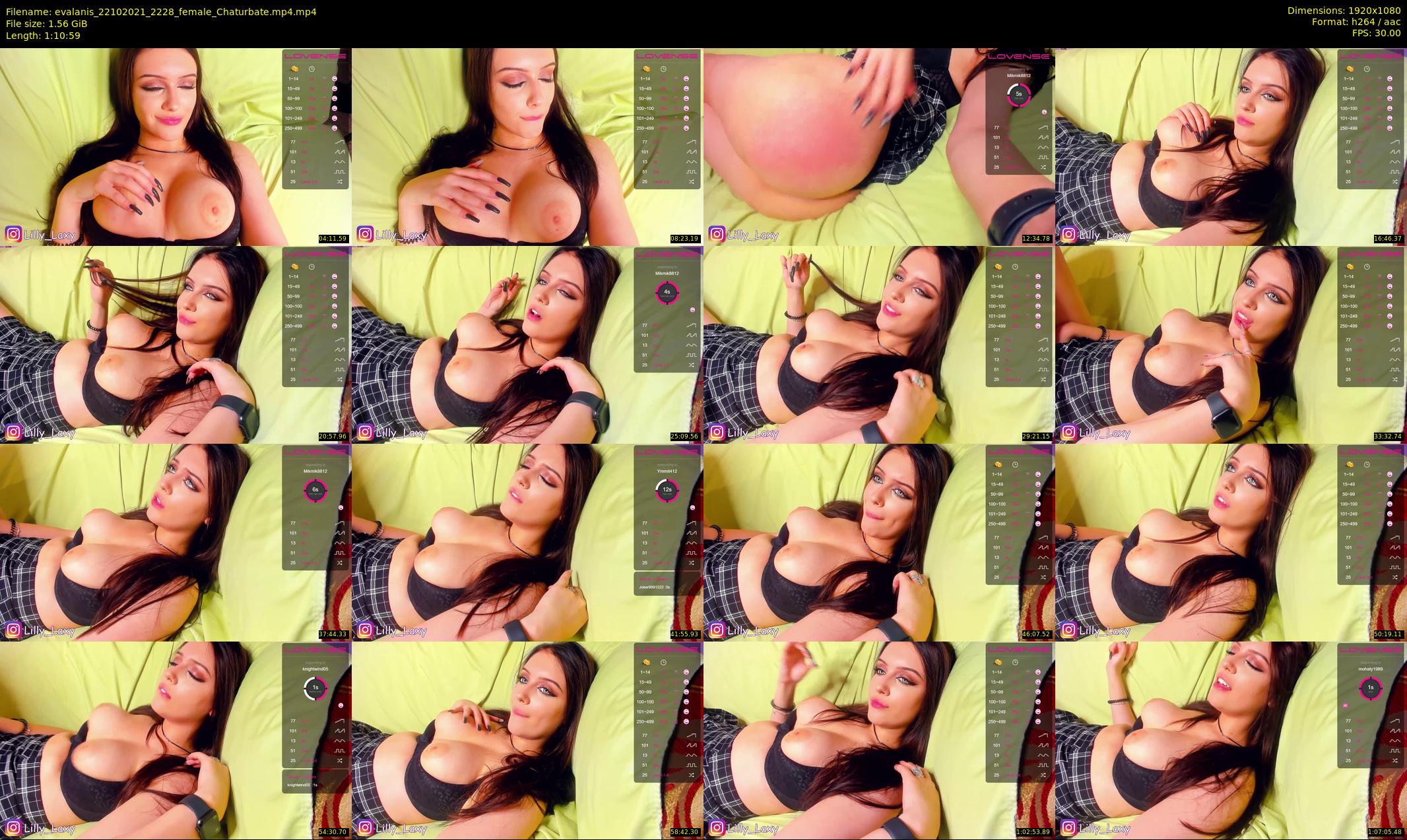 evalanis — 71 minute Chaturbate couple cam show recording, 1080p, Oct 22, 2021