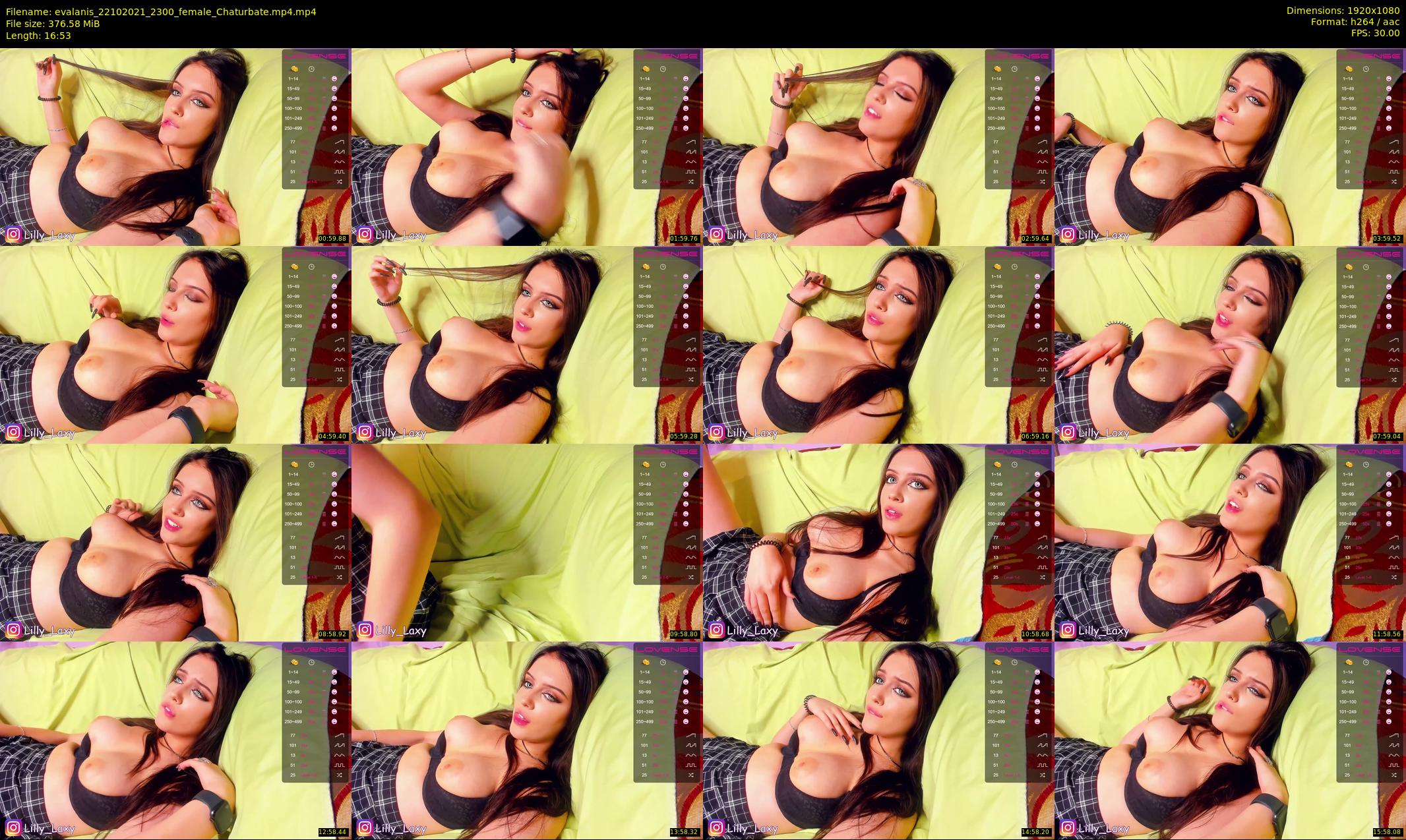 evalanis — 17 minute Chaturbate couple cam show recording, 1080p, Oct 22, 2021