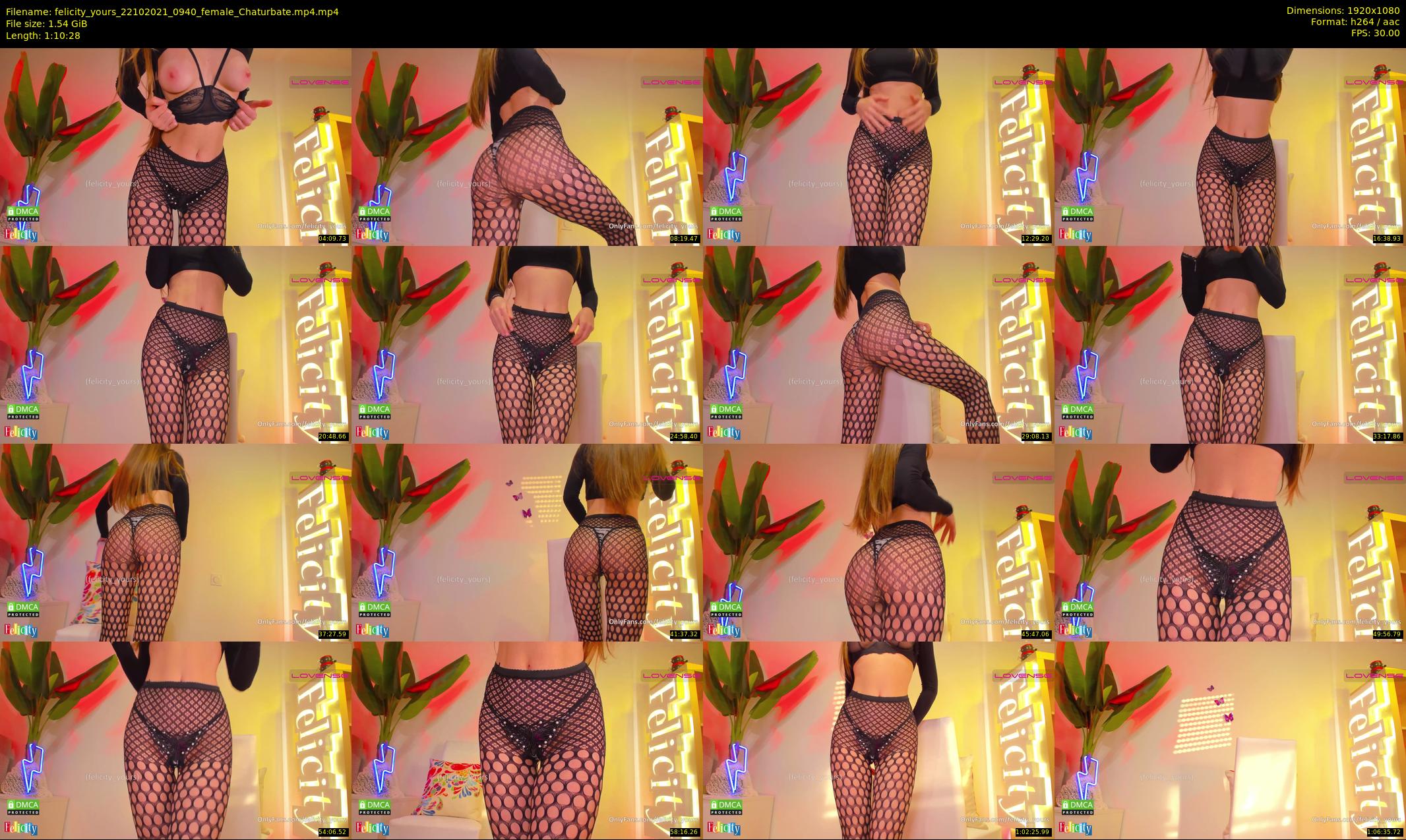 felicity_yours — 71 minute Chaturbate female cam show recording, 1080p, Oct 22, 2021