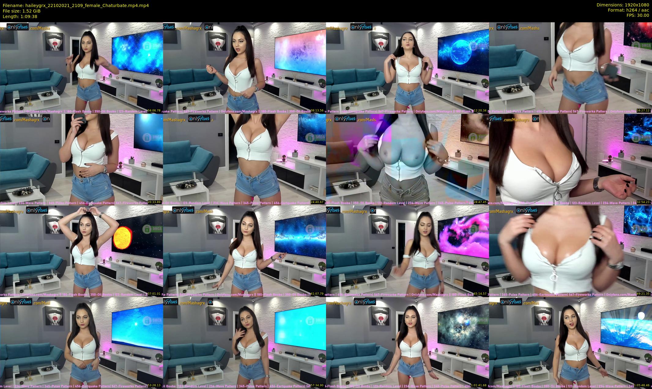 haileygrx — 70 minute Chaturbate female cam show recording, 1080p, Oct 22, 2021