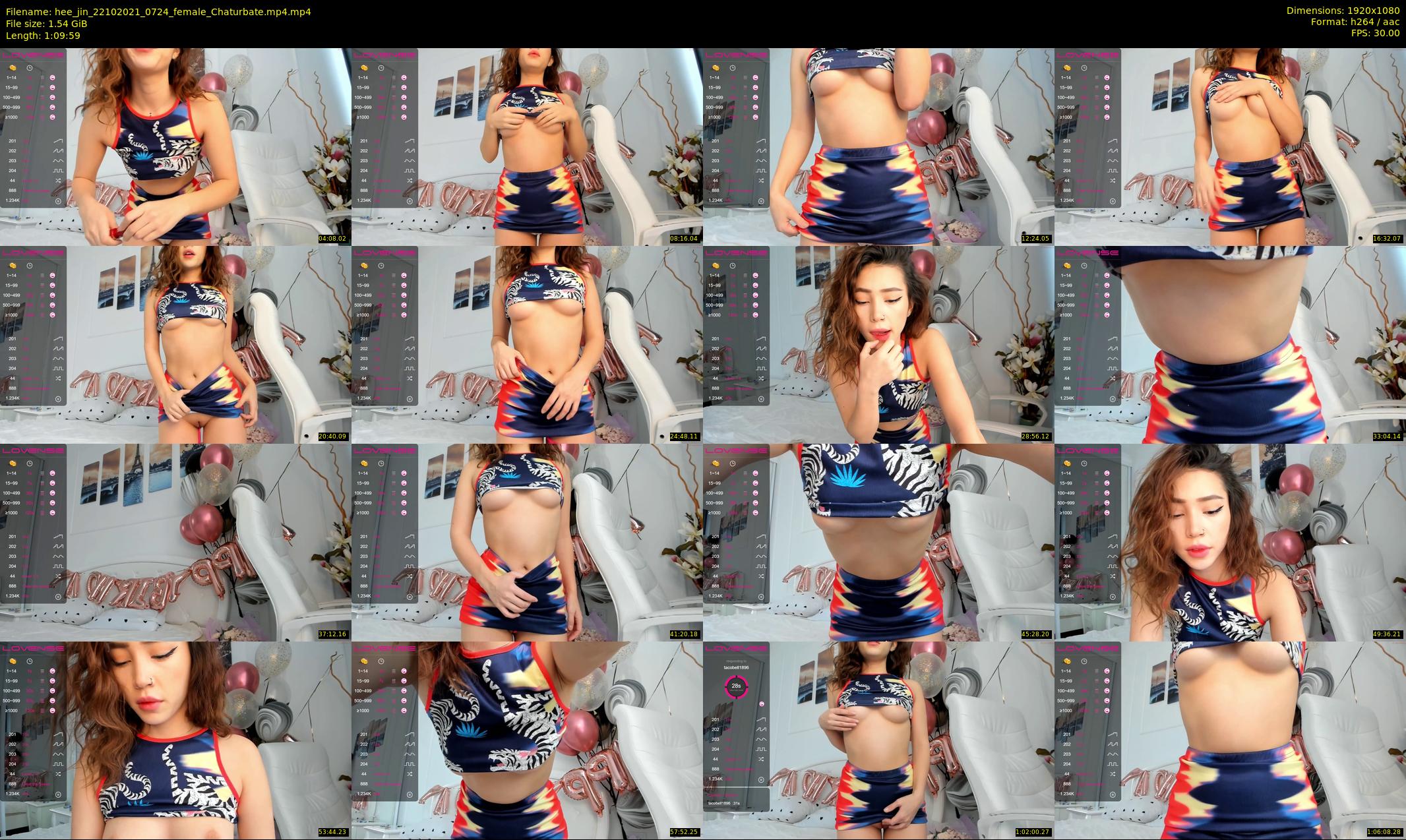 hee_jin — 70 minute Chaturbate female cam show recording, 1080p, Oct 22, 2021